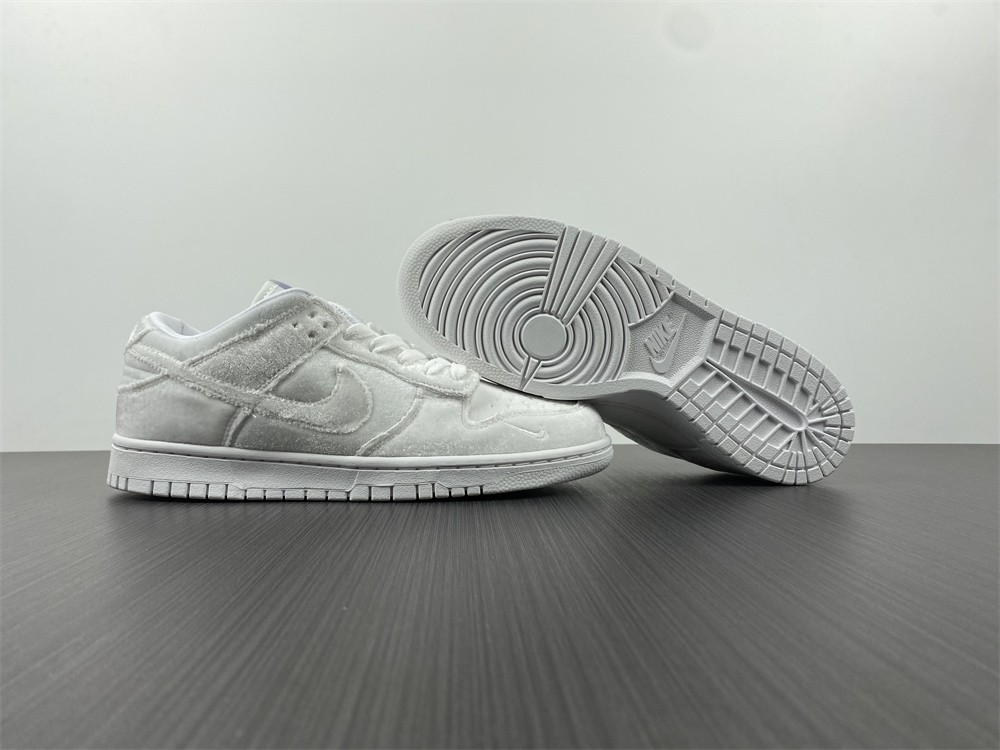 from Dover Street Market x Nike Dunk Low “Triple White” DH2686-100