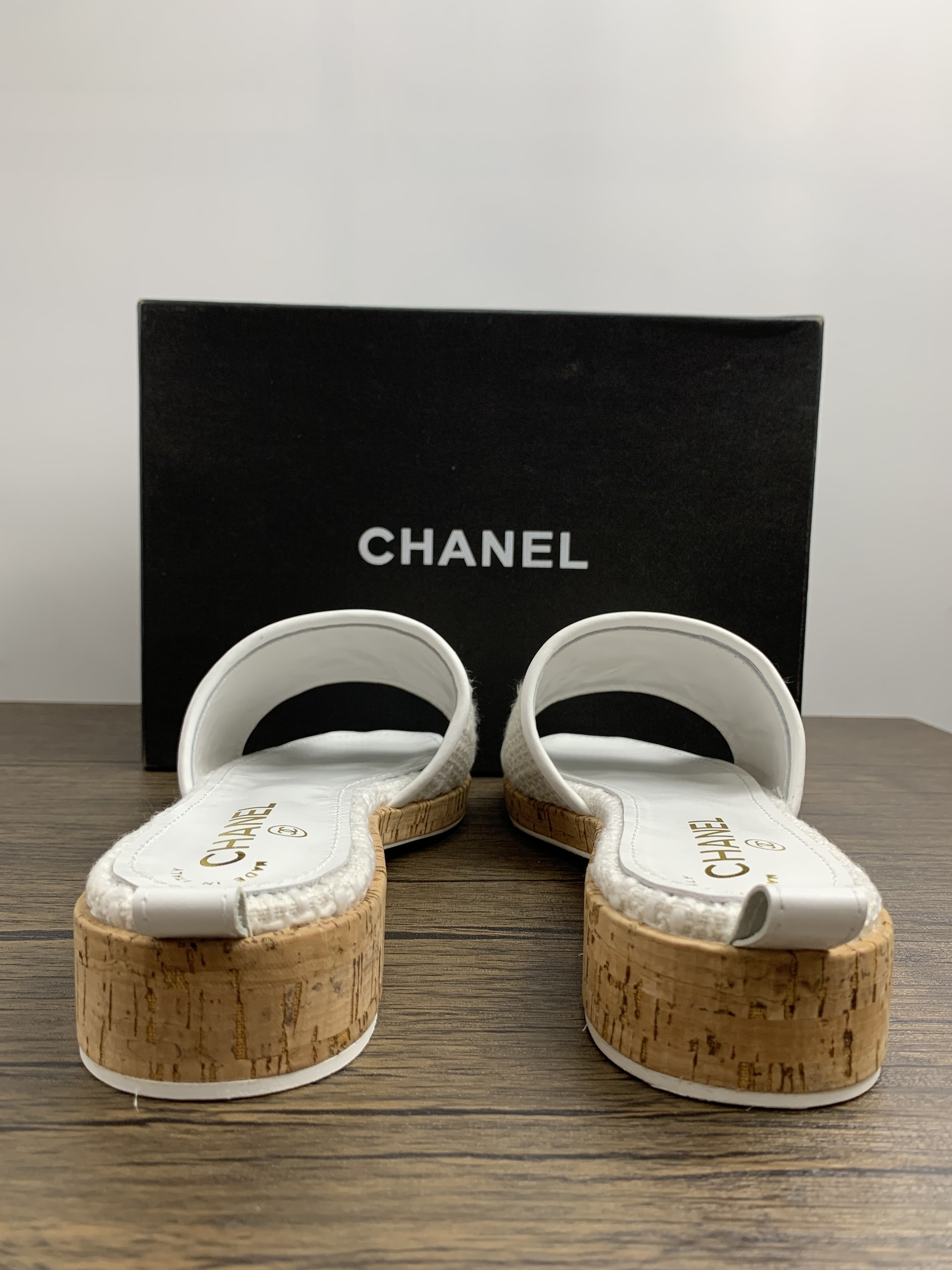 2022 Women C*hanel Top Sandals