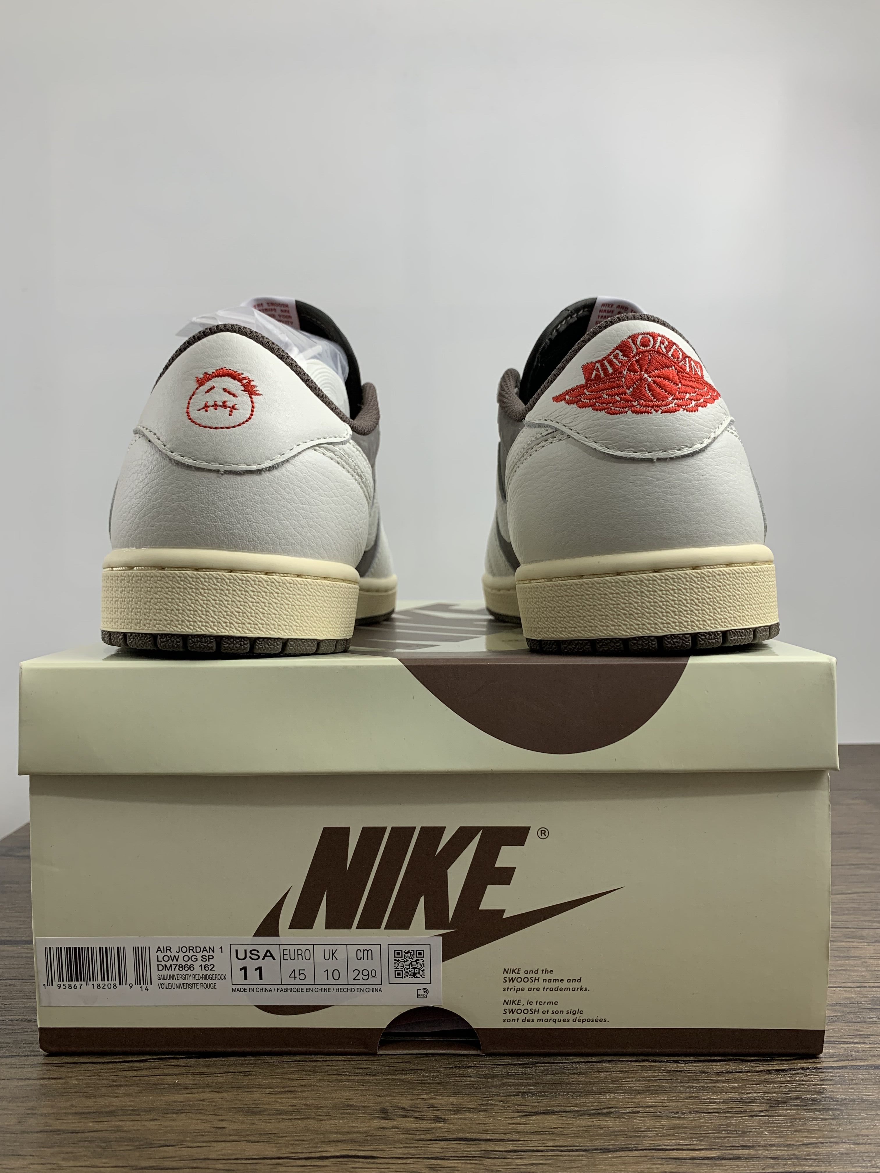 Travis Scott x Air Jordan 1 Low Reverse Mocha