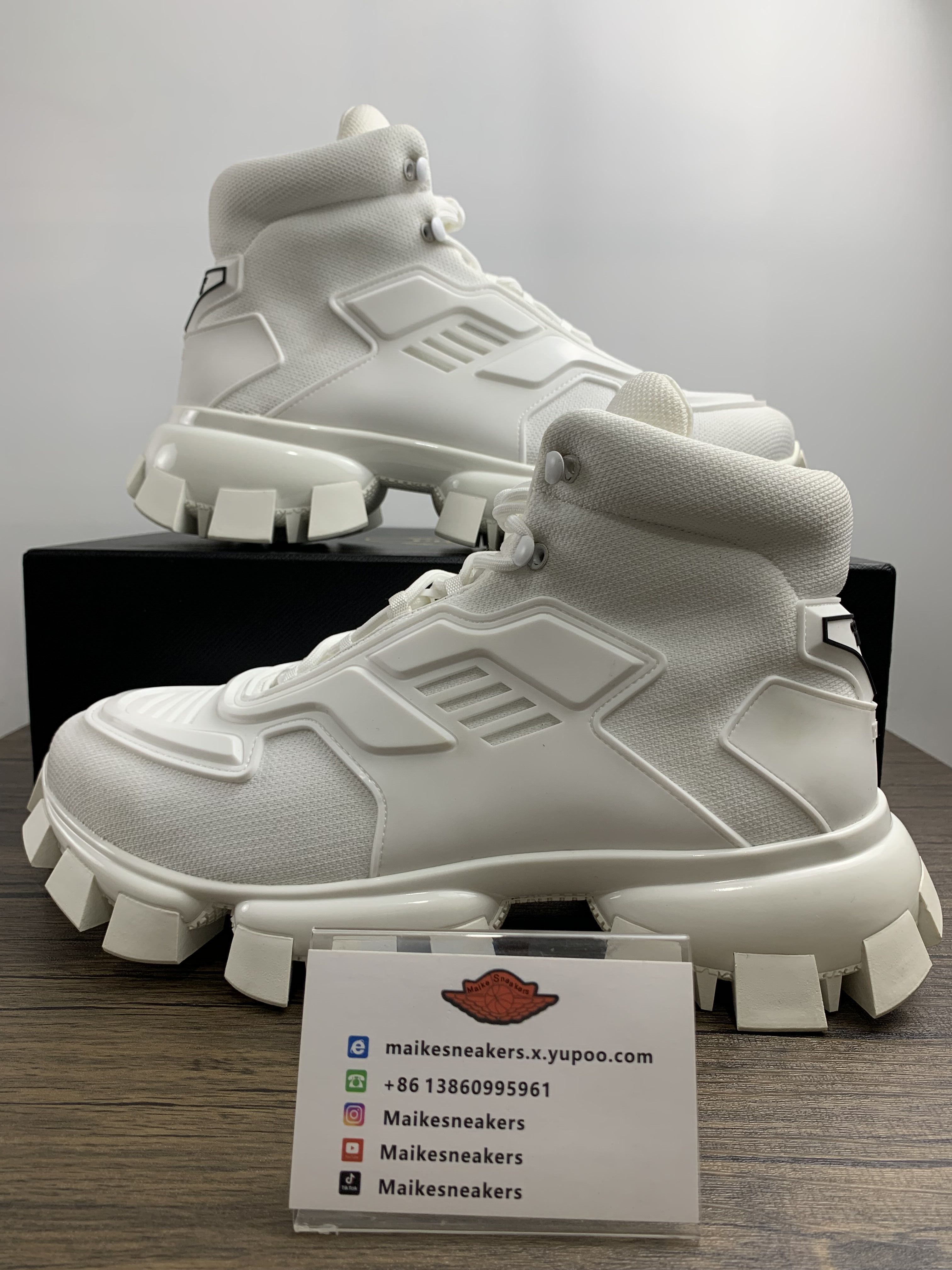 Men Women P*rada Top Sneaker