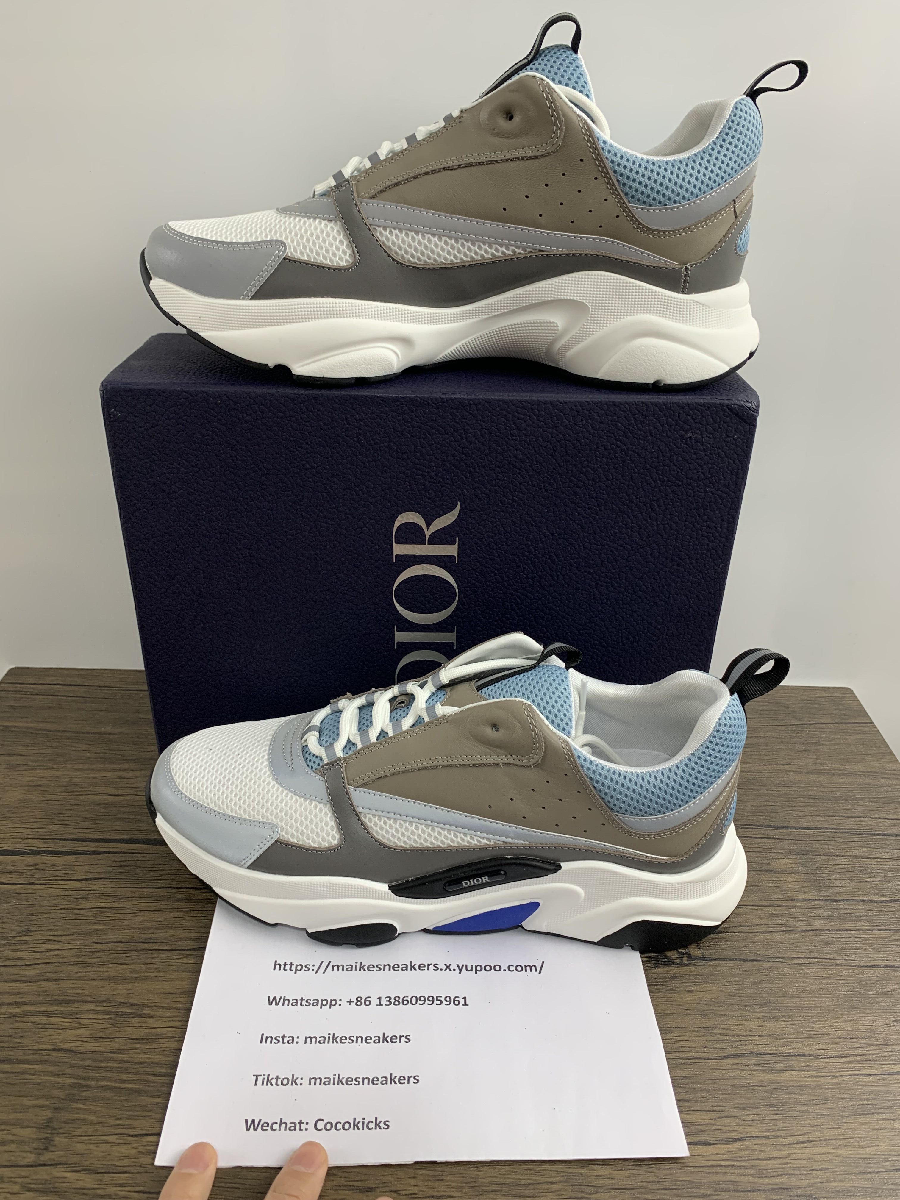 Copy Men Women D*ior b22 Top Sneaker