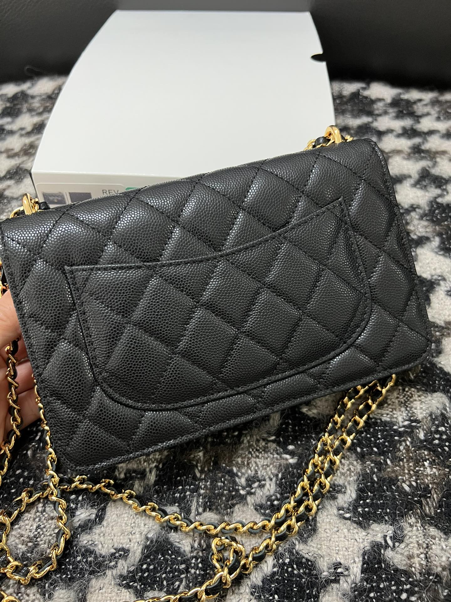 C*hanel Bag Top Quality 12.4*19.2*7.1CM