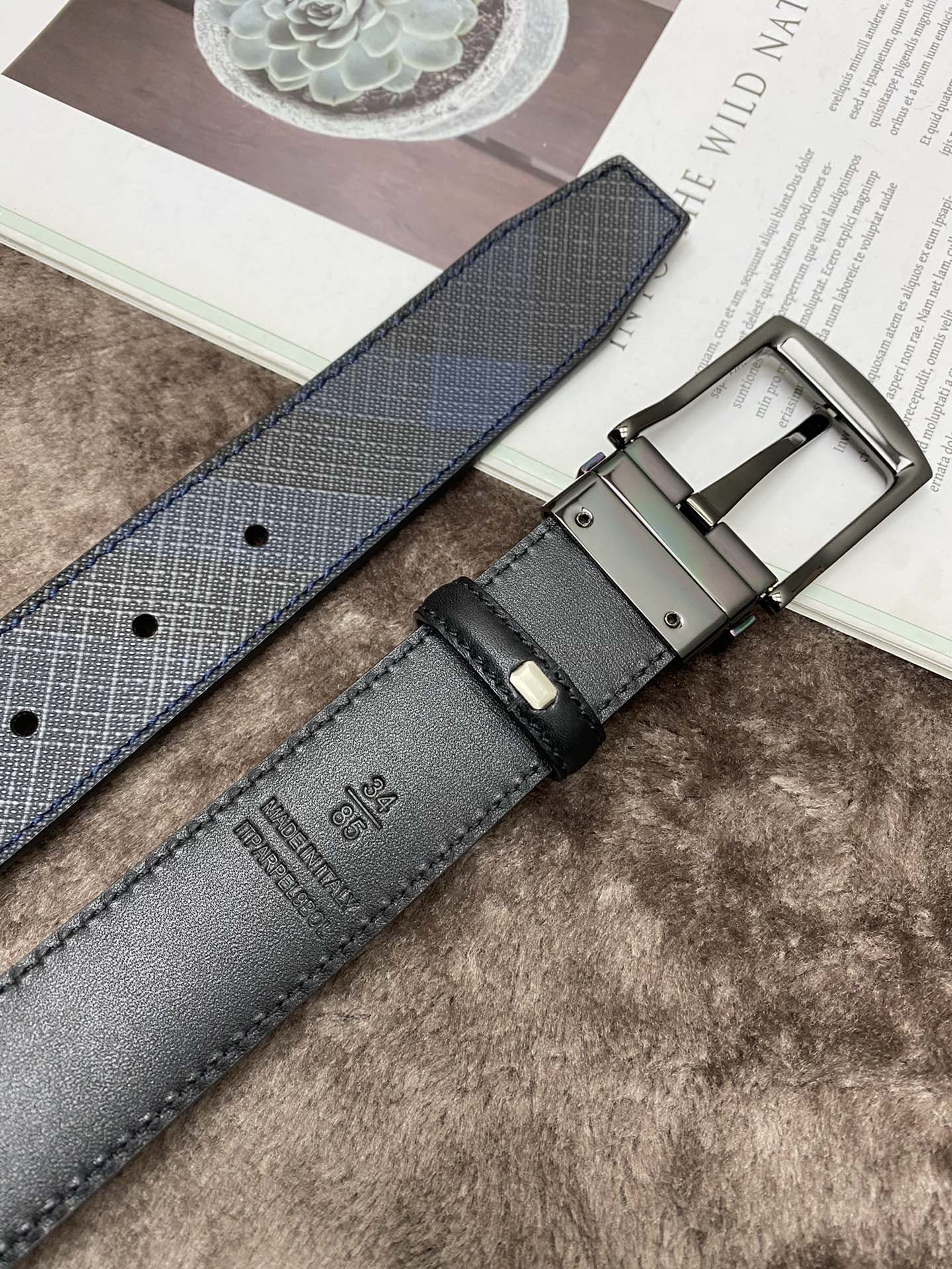 B*urberrry Belts Top Quality 35MM