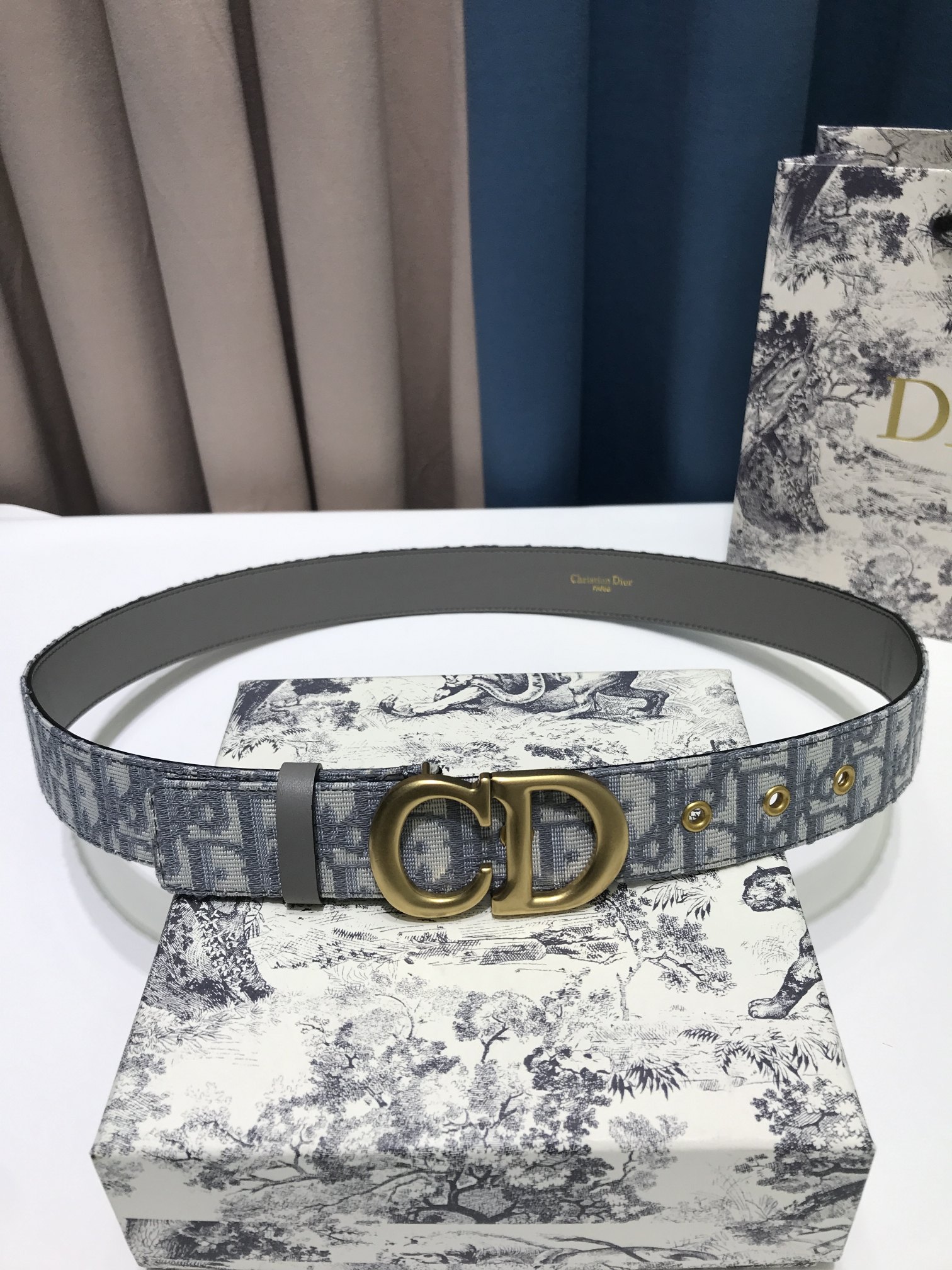 D*ior Belts Top Quality 35MM