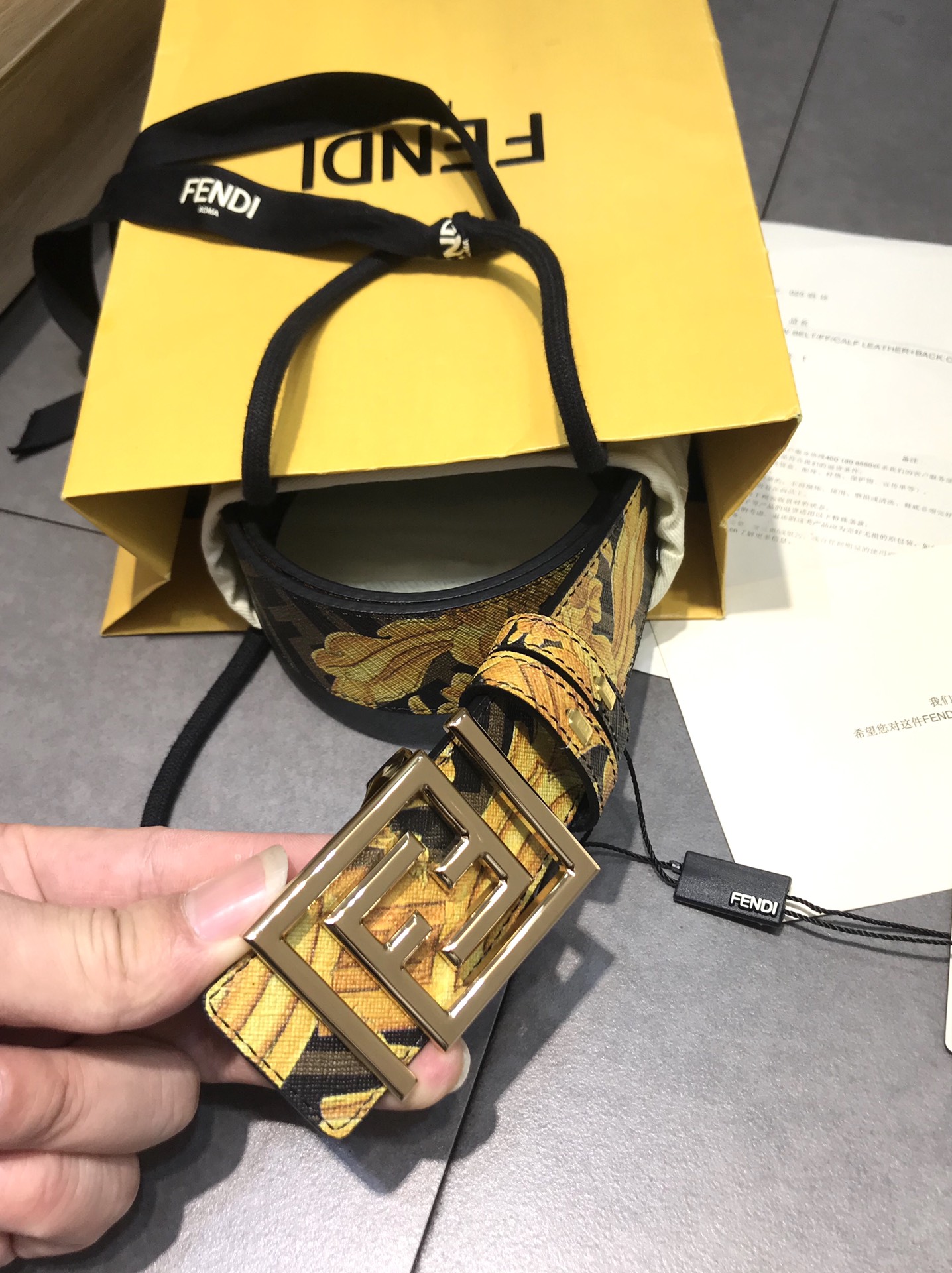 F*endi Belts Top Quality 40MM