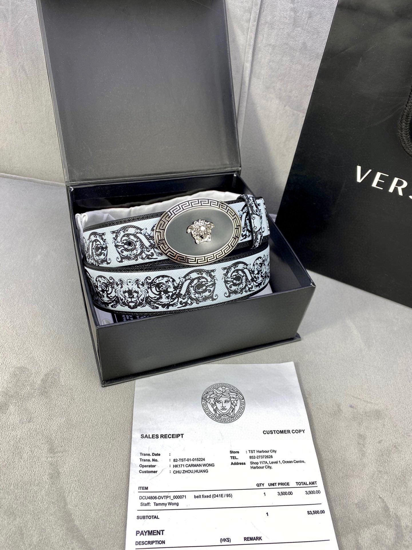 V*ersace Belts Top Quality 40MM