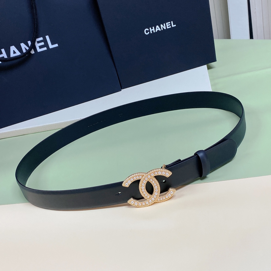 C*hanel Belts Top Quality 30MM