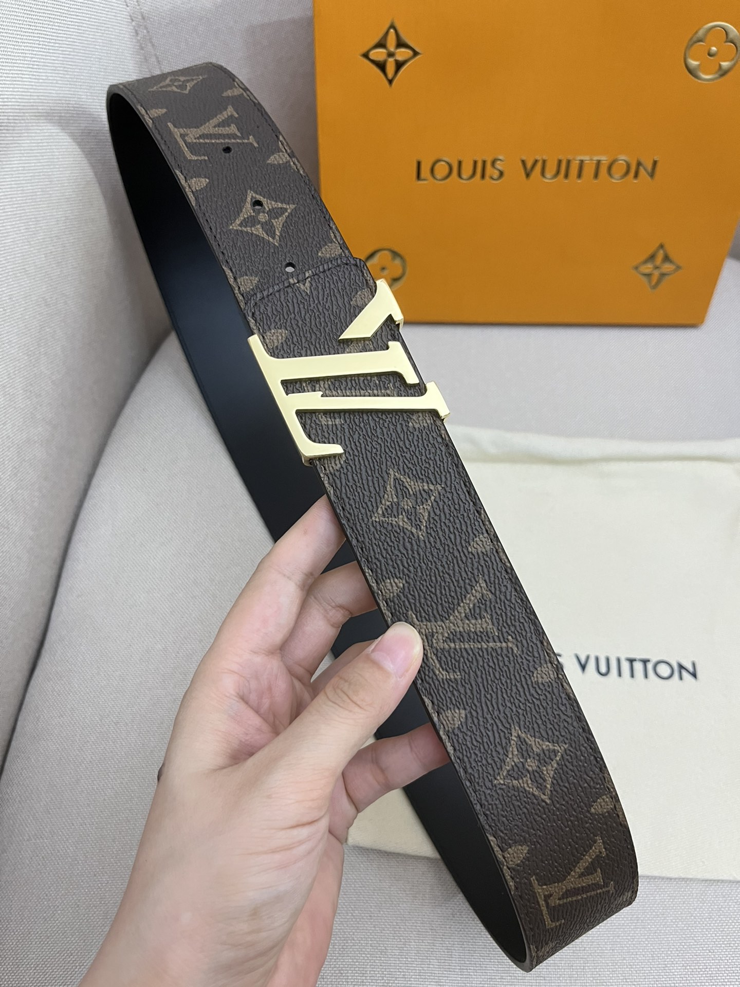 L*ouis V*uitton Belts Top Quality 40MM