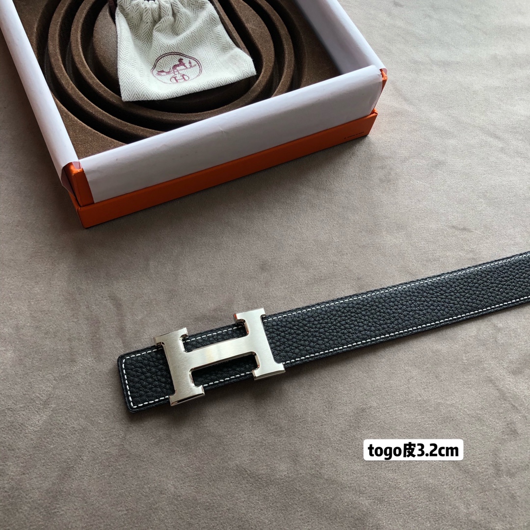 H*ermes Belts Top Quality 32MM