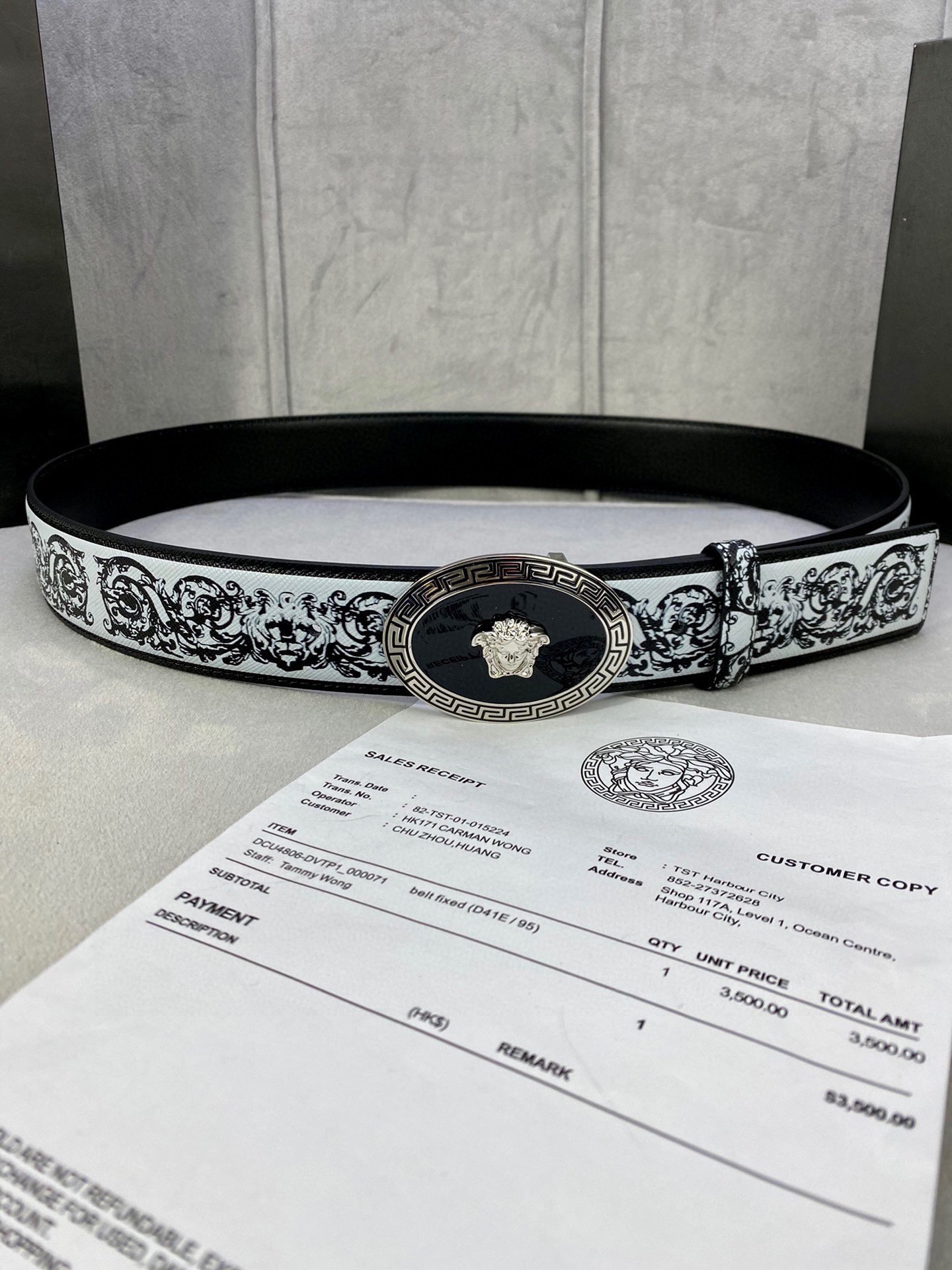 V*ersace Belts Top Quality 40MM