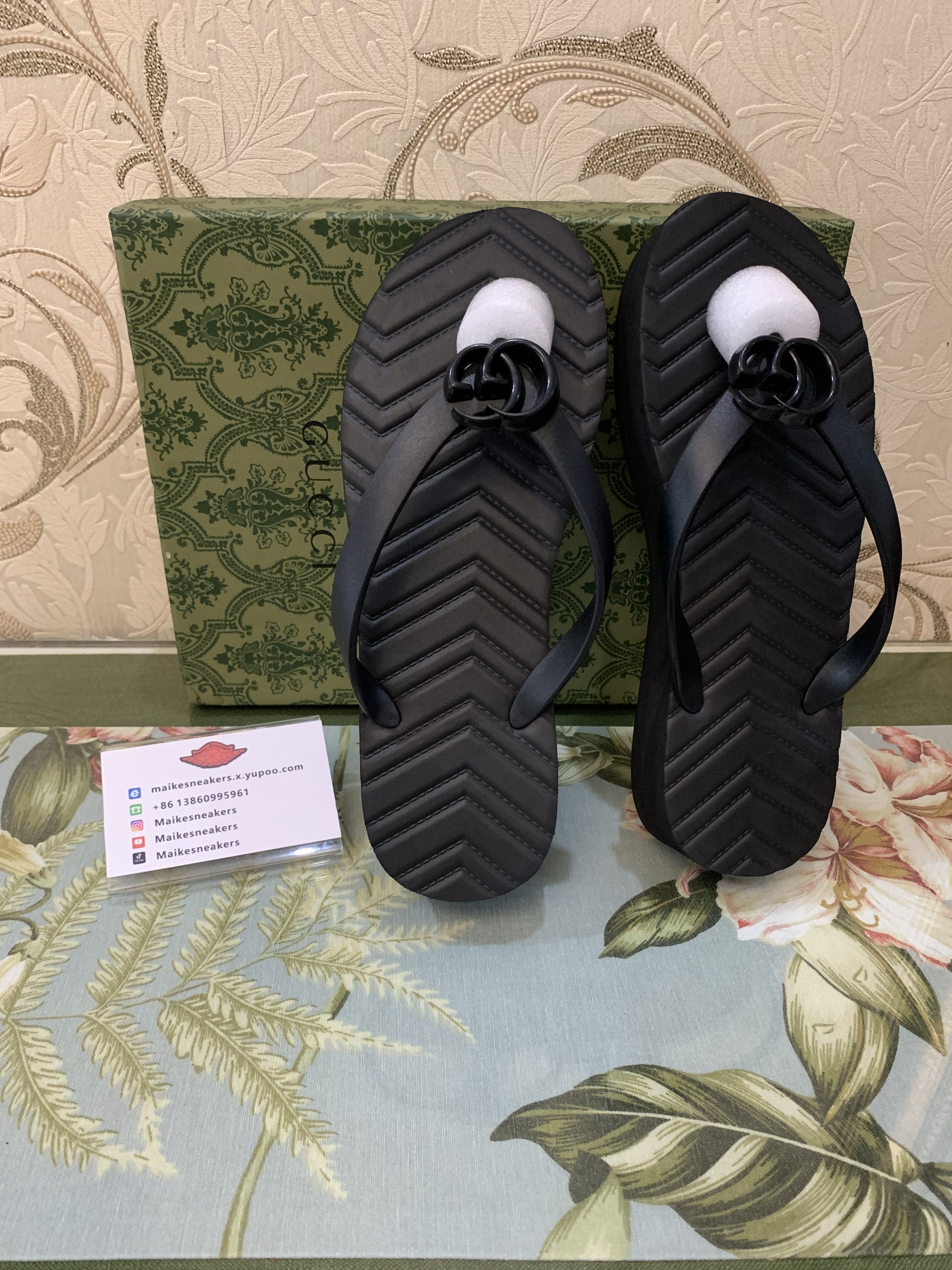 men Women G*ucci Top Sandals slides