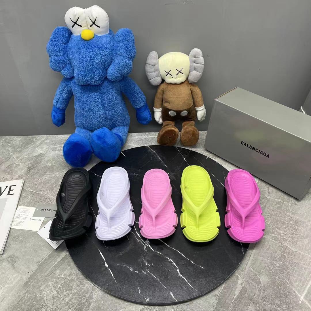 Men Women B*lenciaga Top Sandals