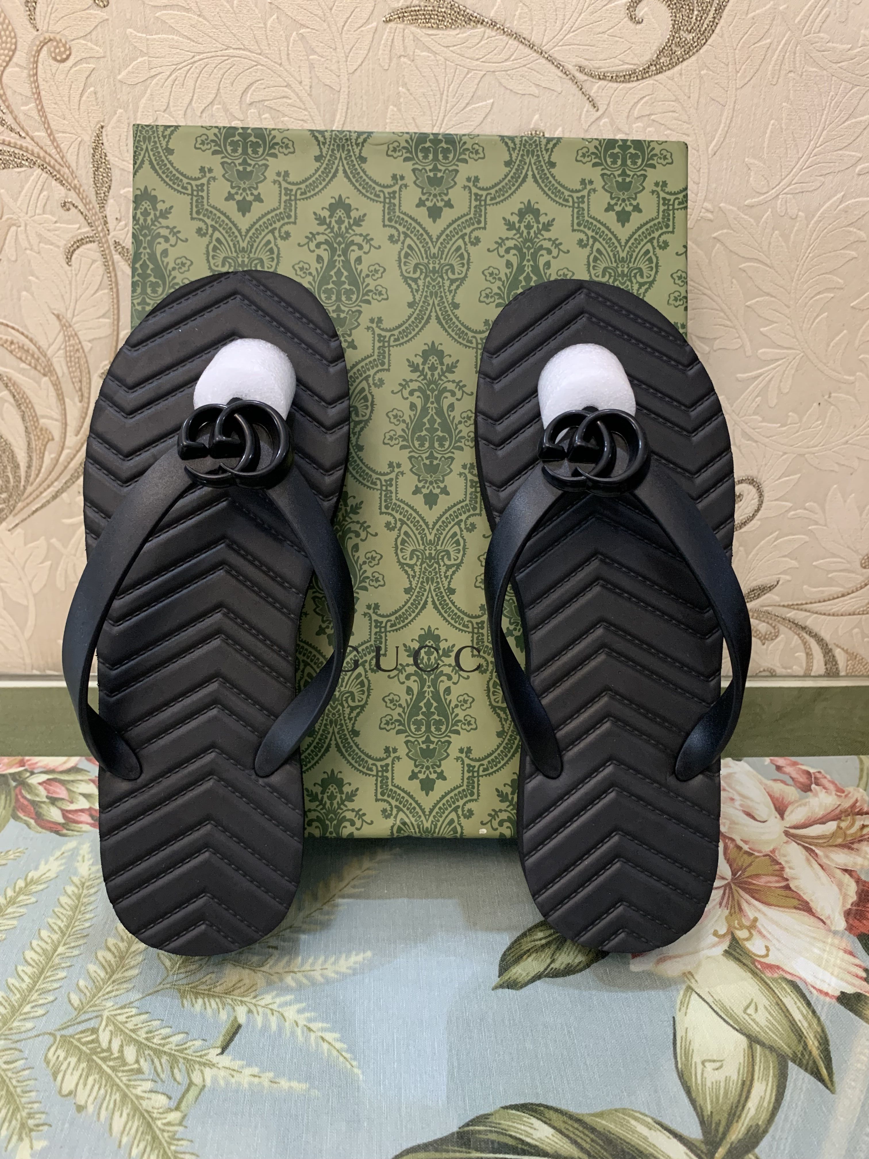 men Women G*ucci Top Sandals slides