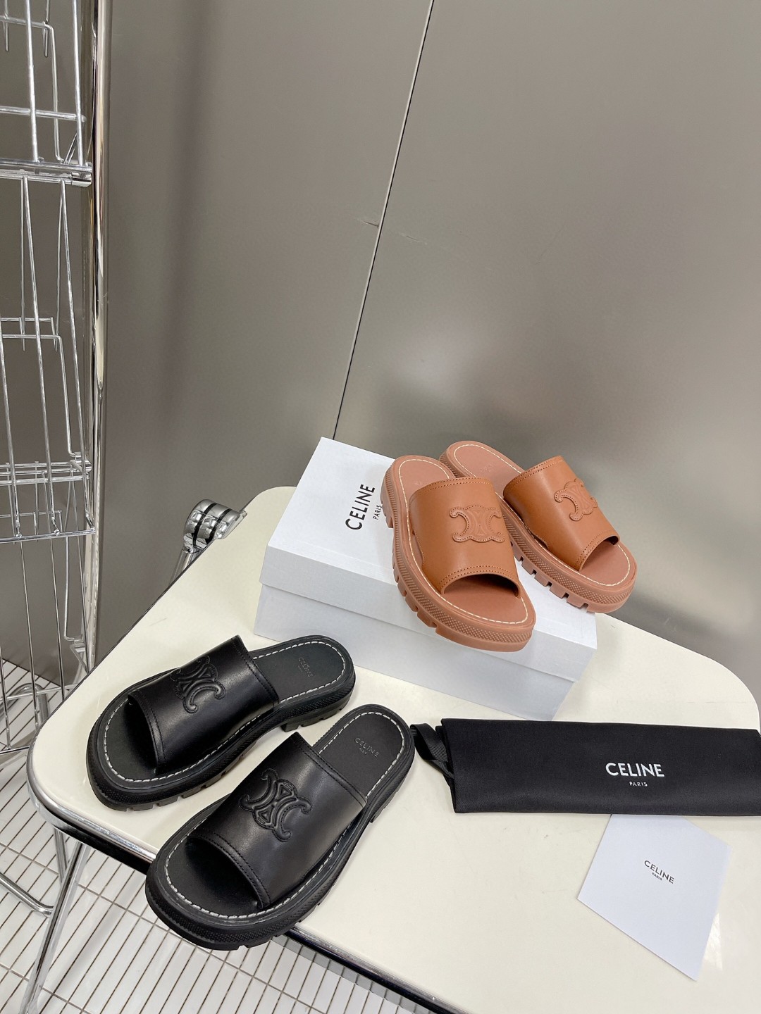 Women C*eline Top Sandals