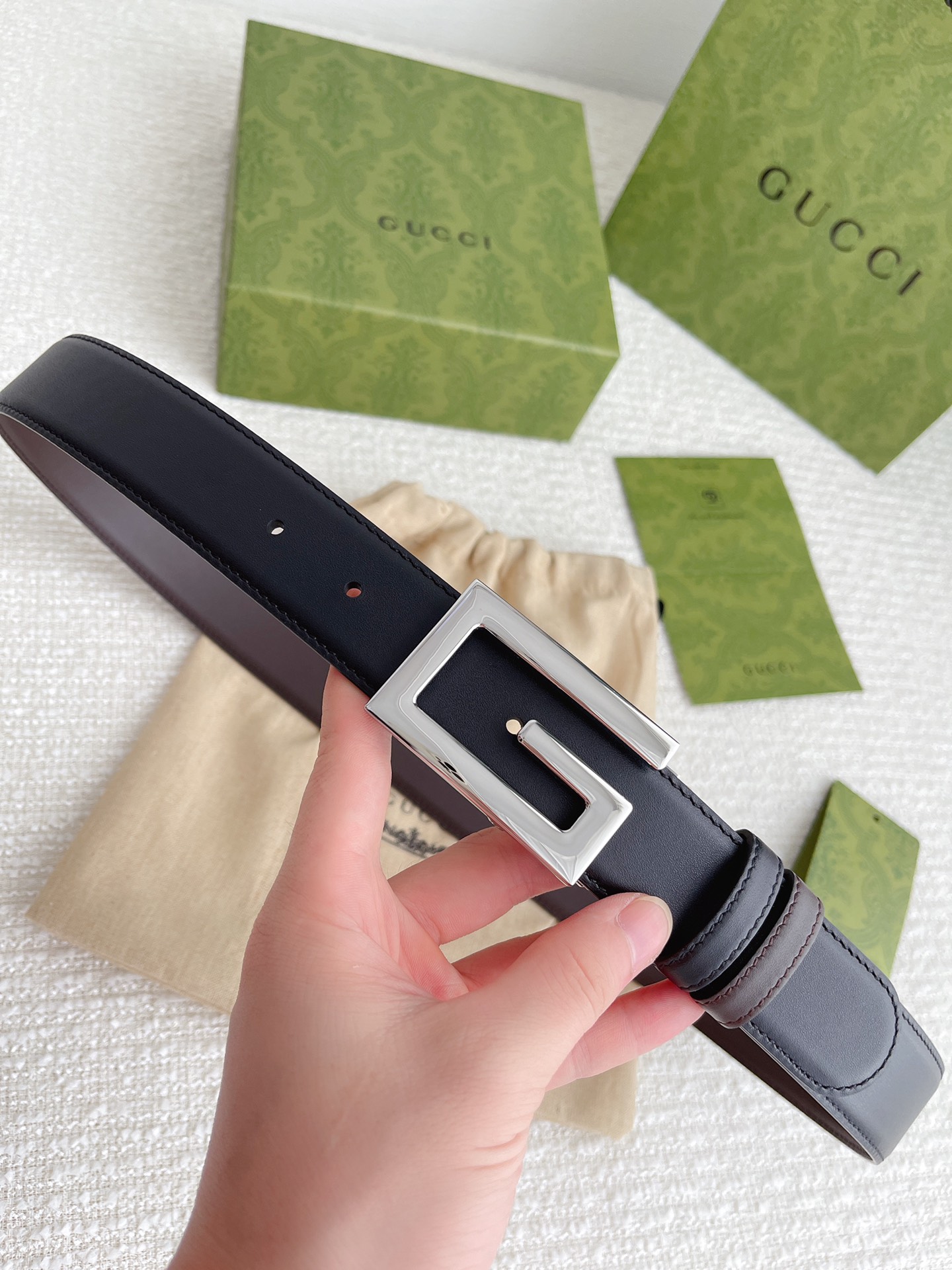 G*ucci Belts Top Quality 35MM