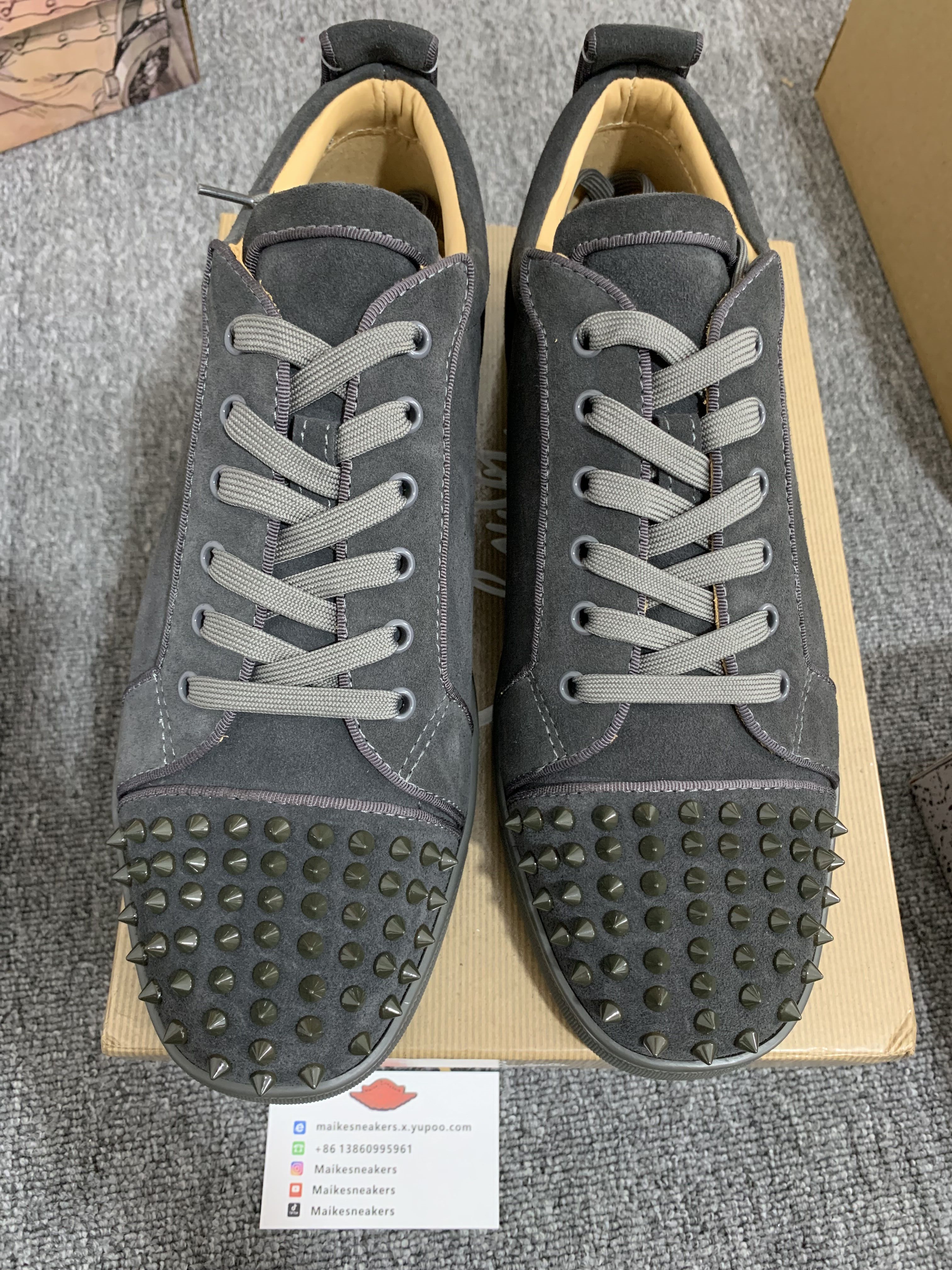 Men Women C*hristian L*ouboutin Top Sneaker