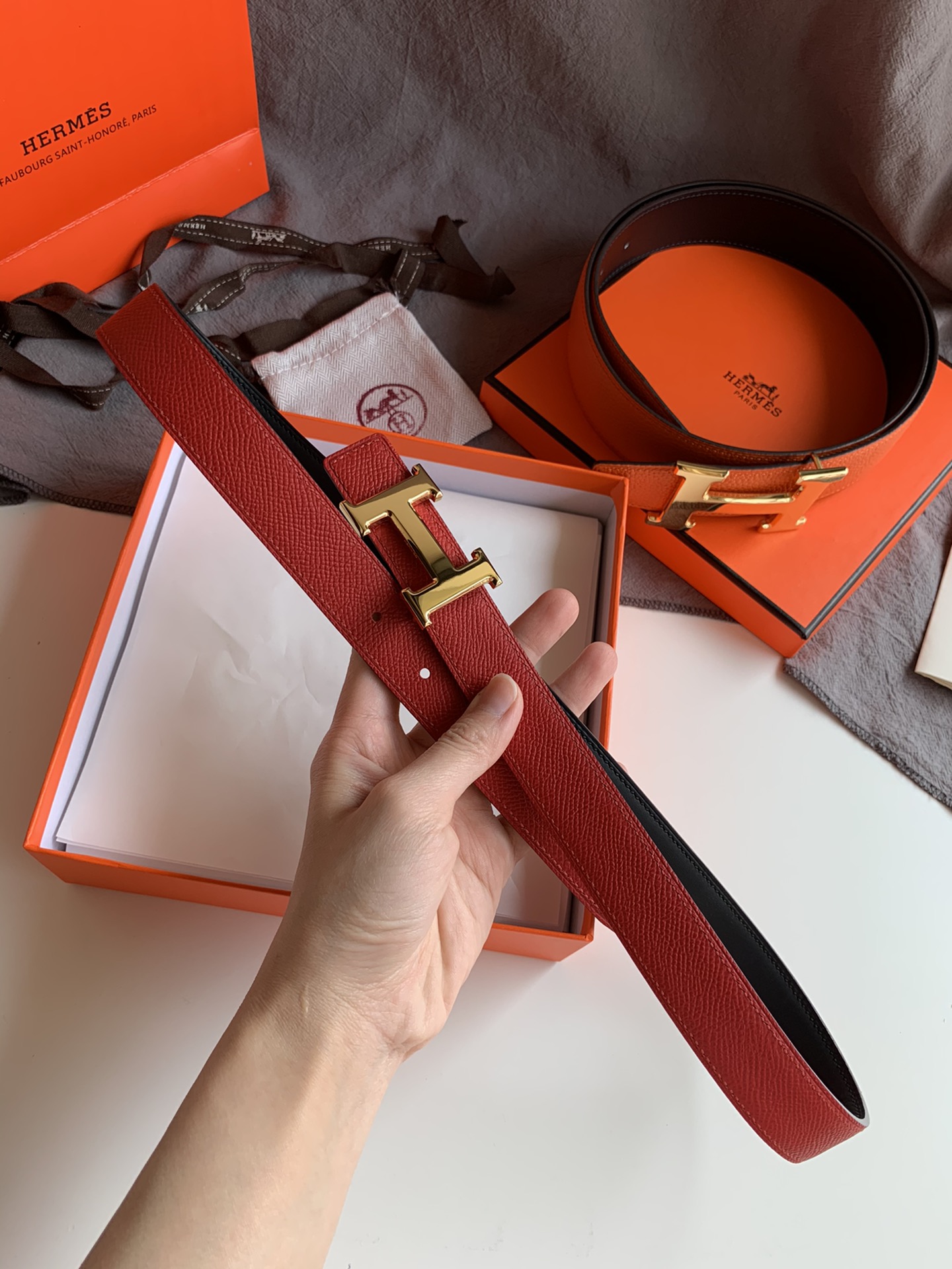 H*ermes Belts Top Quality 24MM