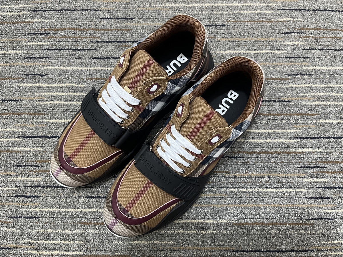 Men B*urberry Top Sneakers