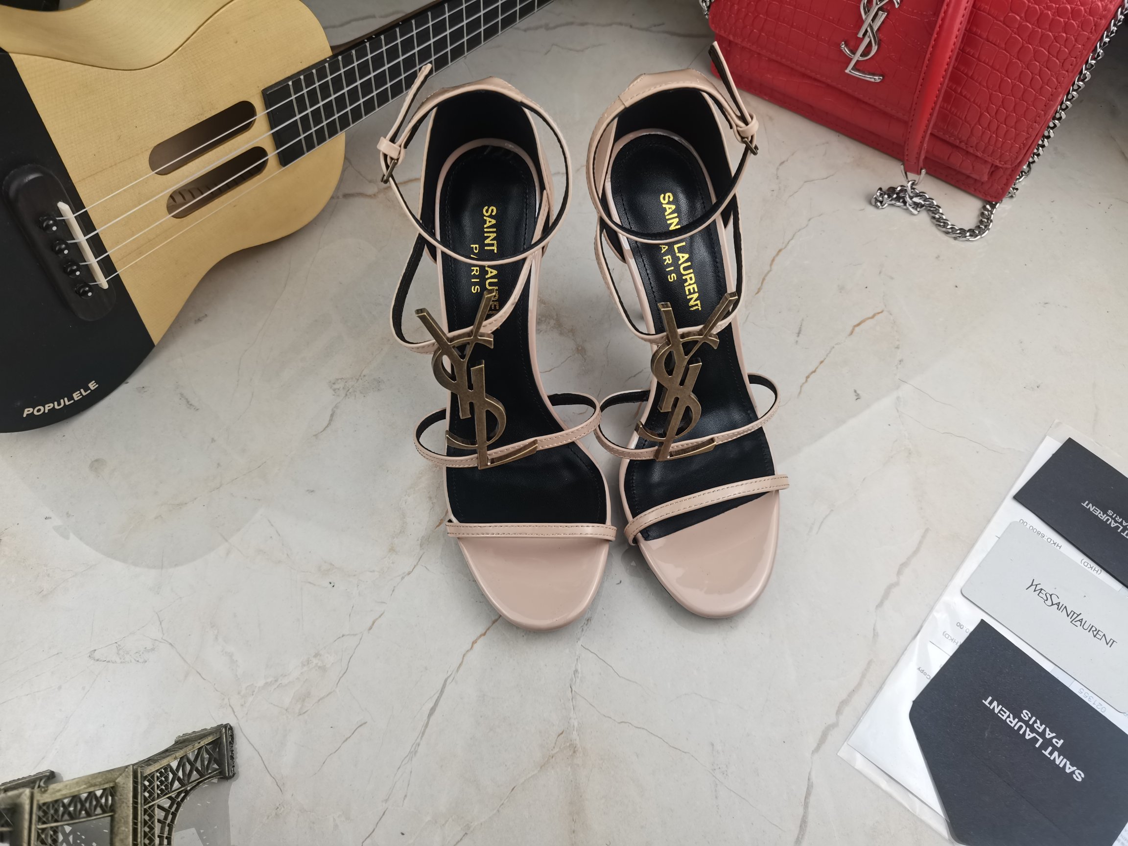 Women Y*SL Top Pumps 10.5CM