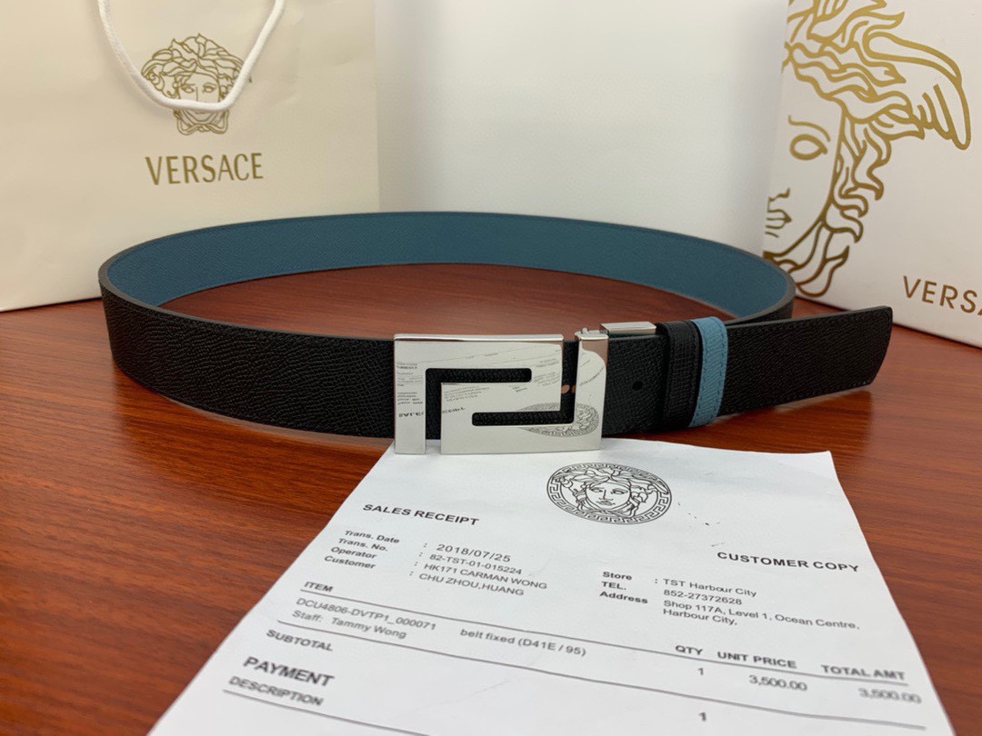 V*ersace Belts Top Quality 35MM