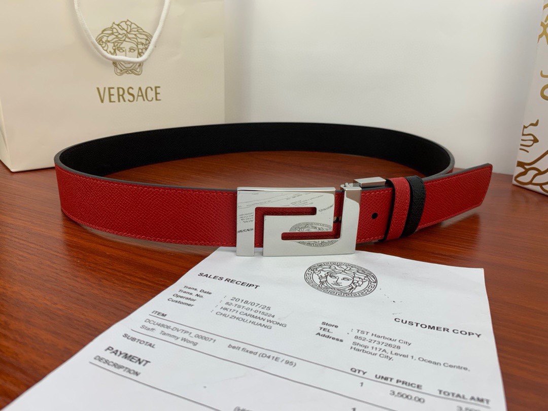 V*ersace Belts Top Quality 35MM