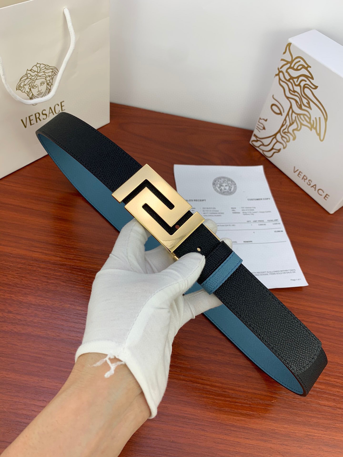 V*ersace Belts Top Quality 35MM
