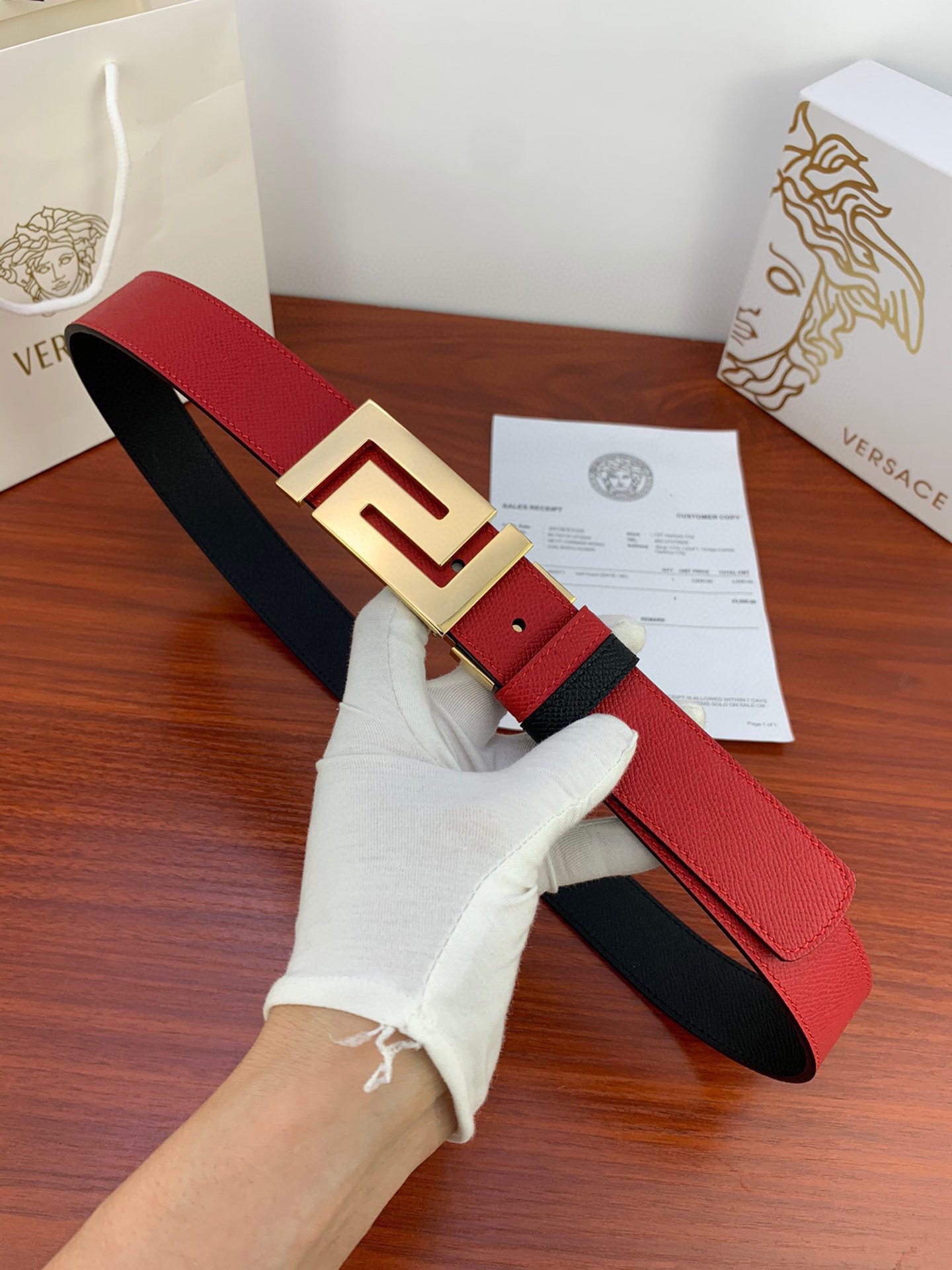 V*ersace Belts Top Quality 35MM
