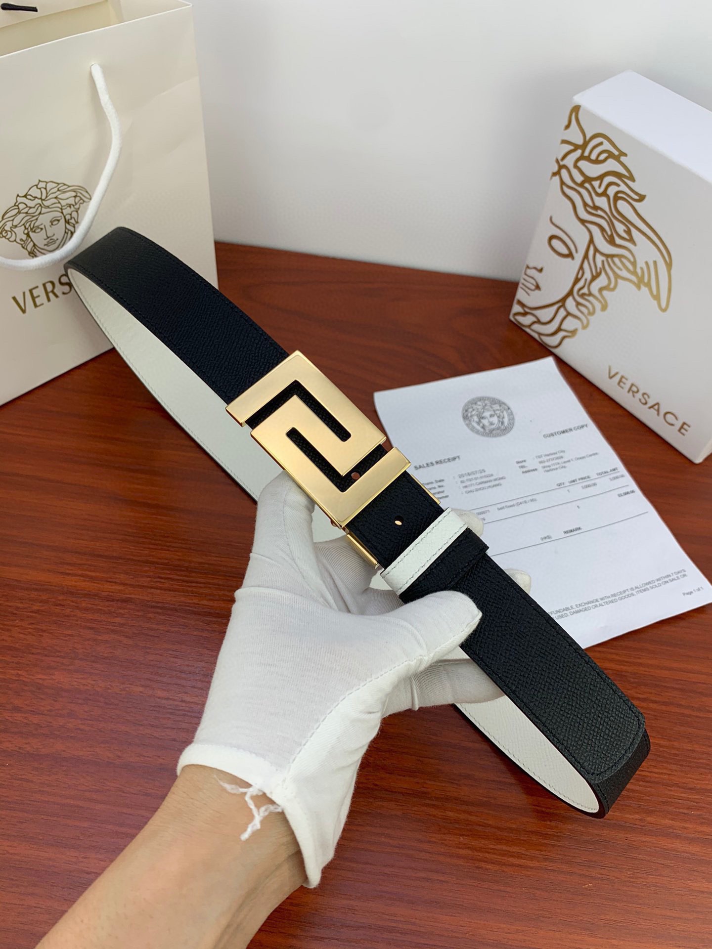 V*ersace Belts Top Quality 35MM