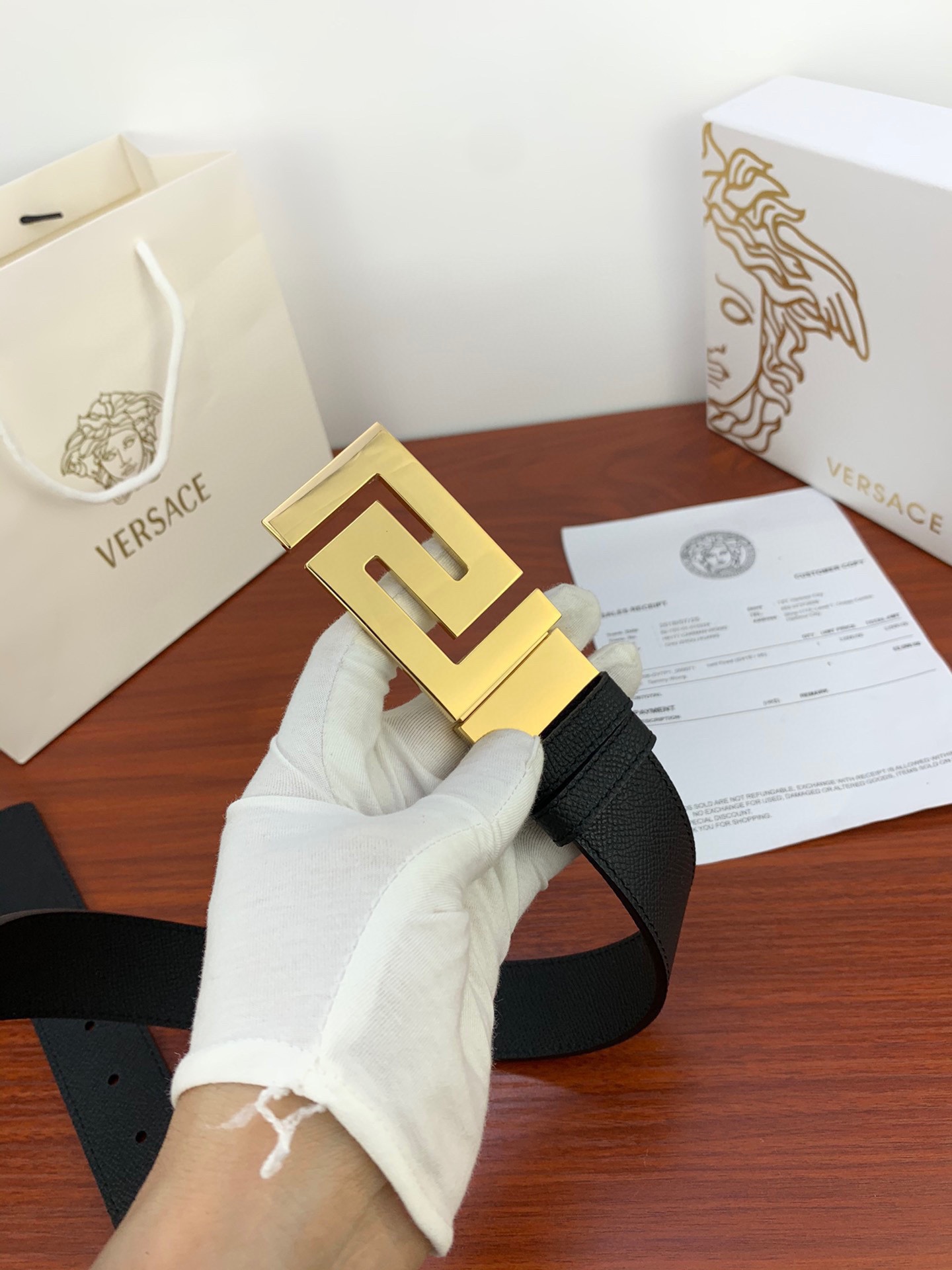 V*ersace Belts Top Quality 35MM