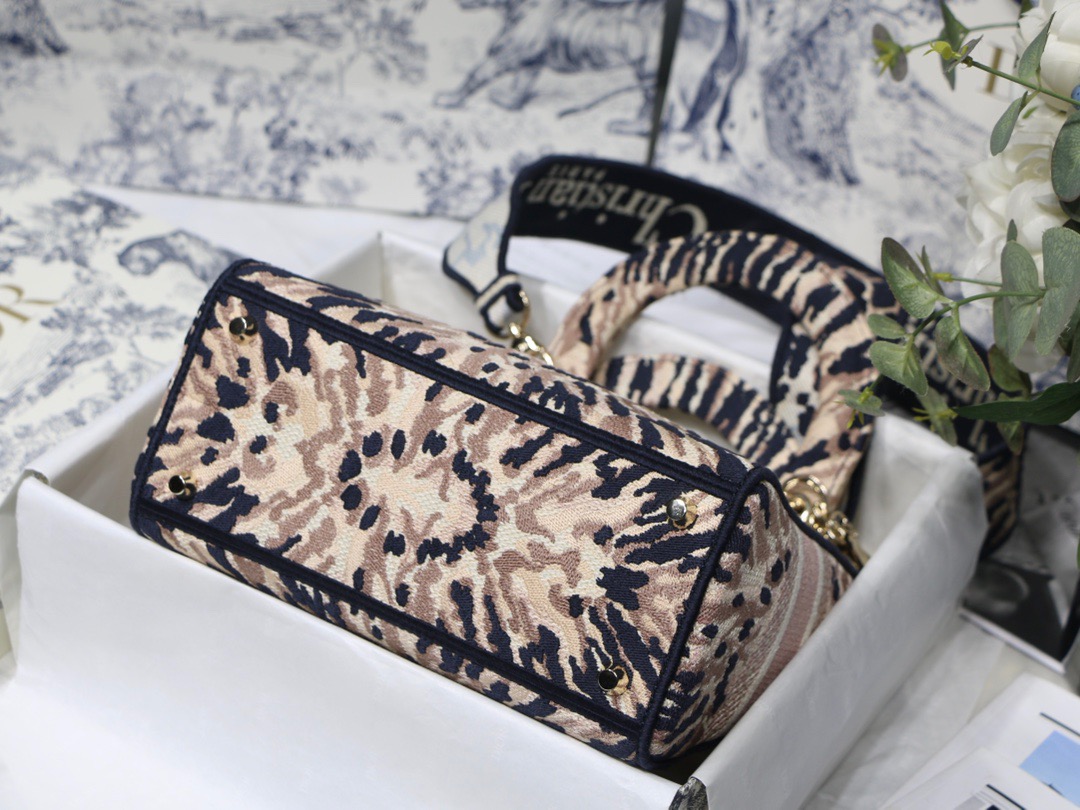 D*ior Lady D-Lite handbag Top Quality 24*11*20cm