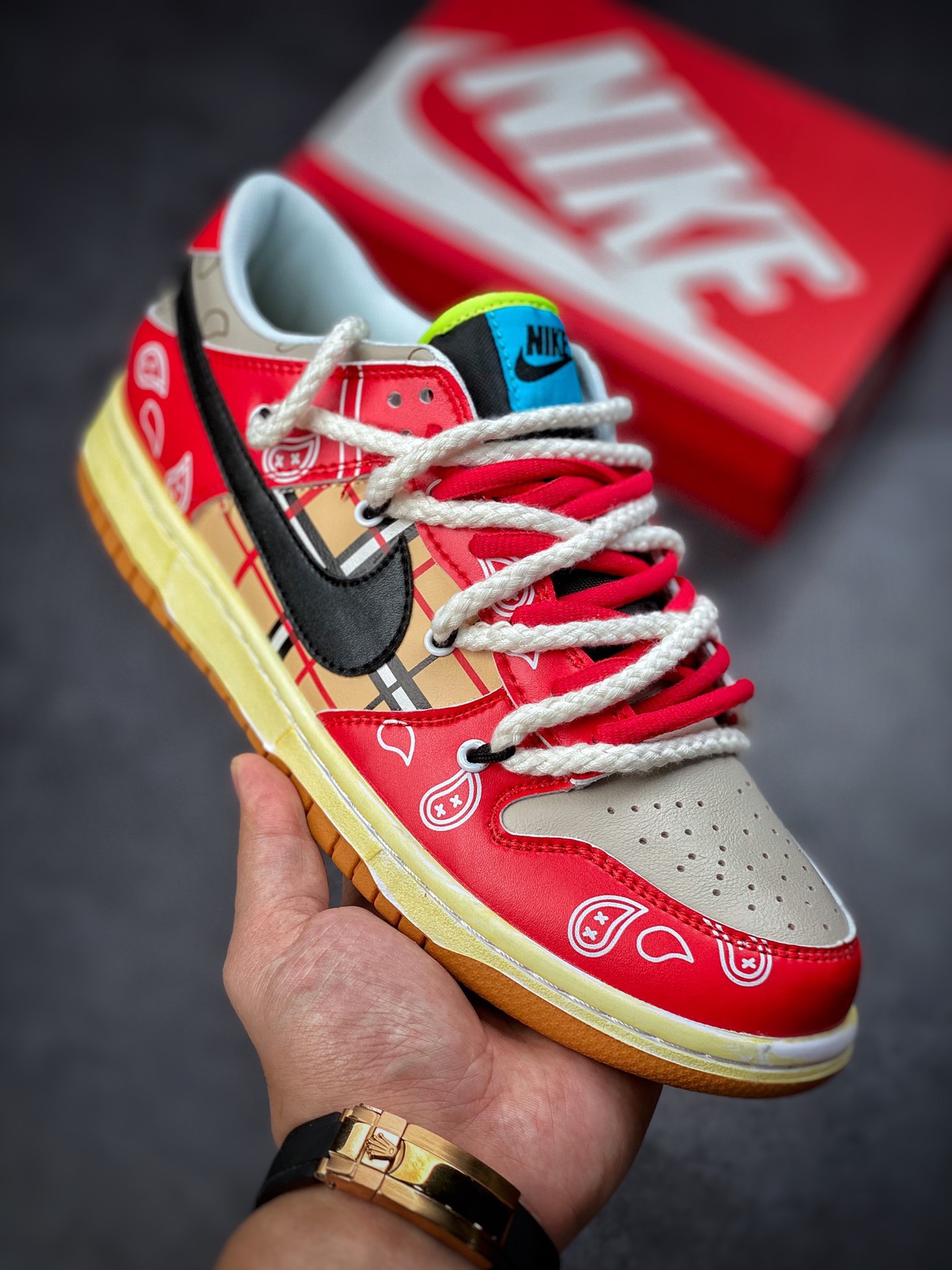 from Nike SB Dunk Low chicago