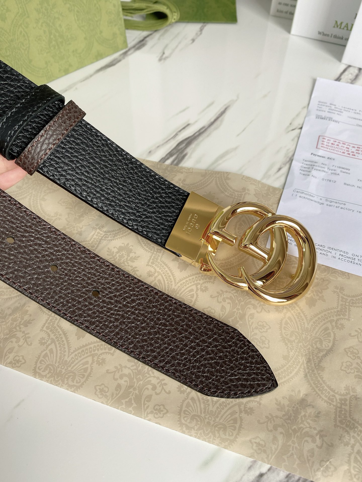 G*ucci Belts Top Quality 38MM