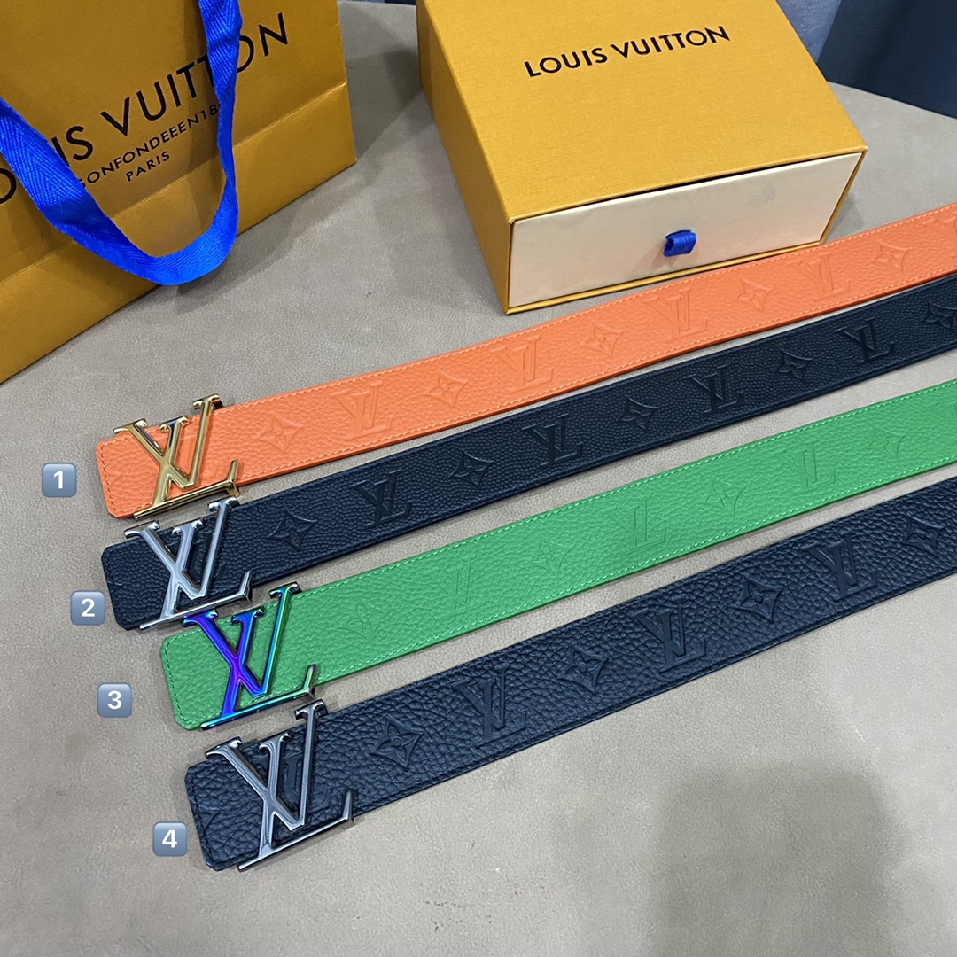 L*ouis V*uitton Belts Top Quality 40MM