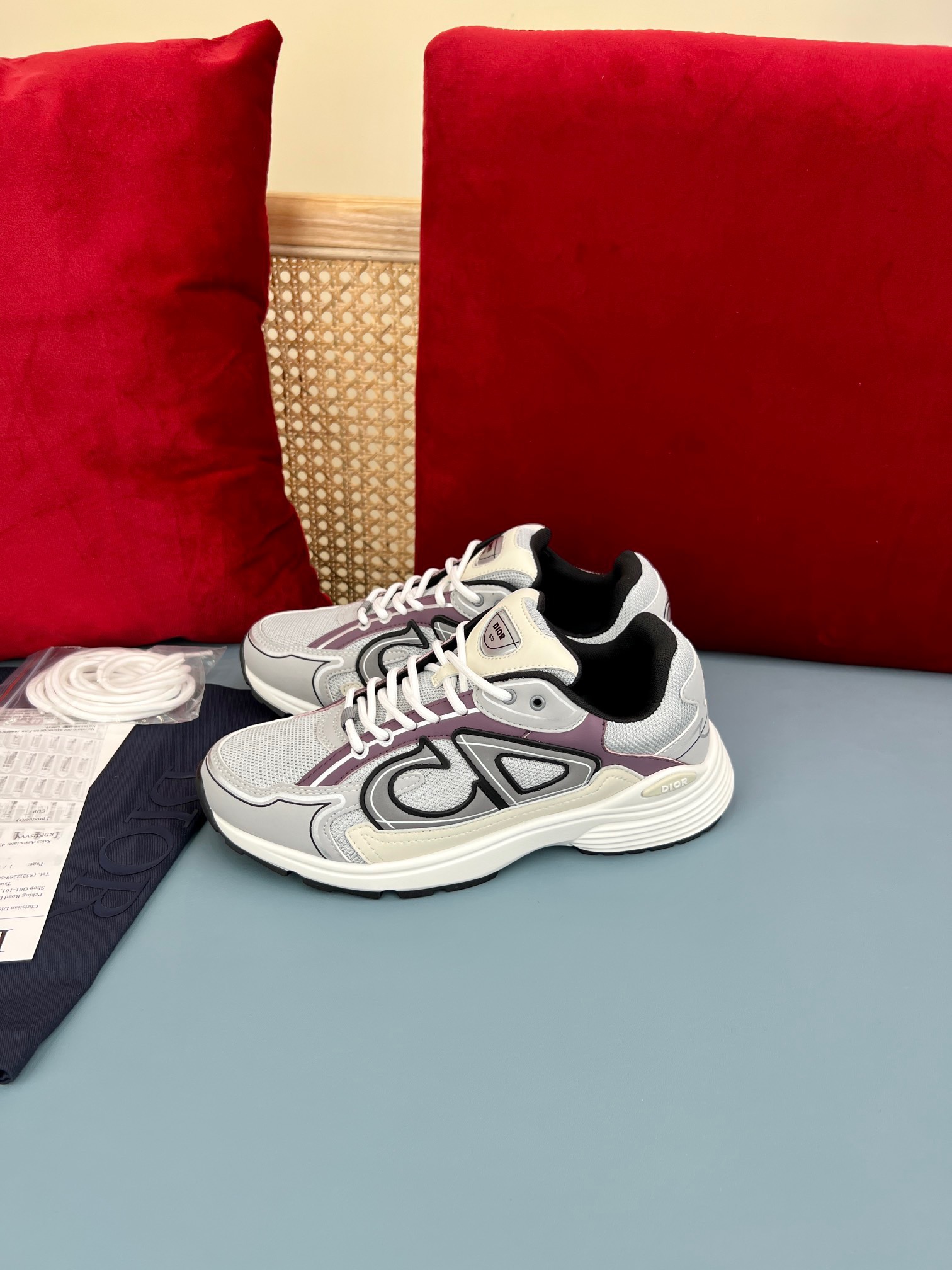 Men Women D*ior b30 Top Sneaker