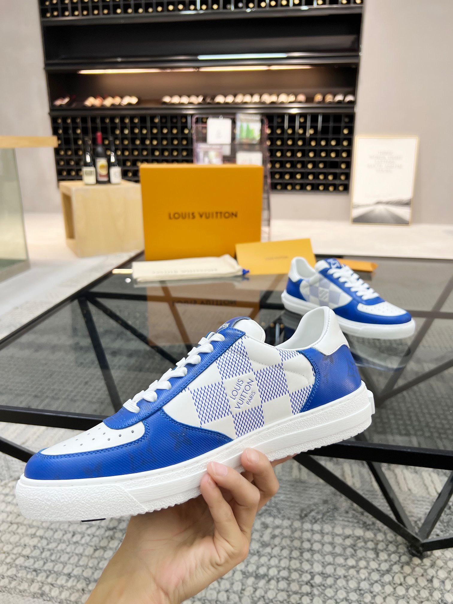 Men L*ouis V*uitton Top Sneaker