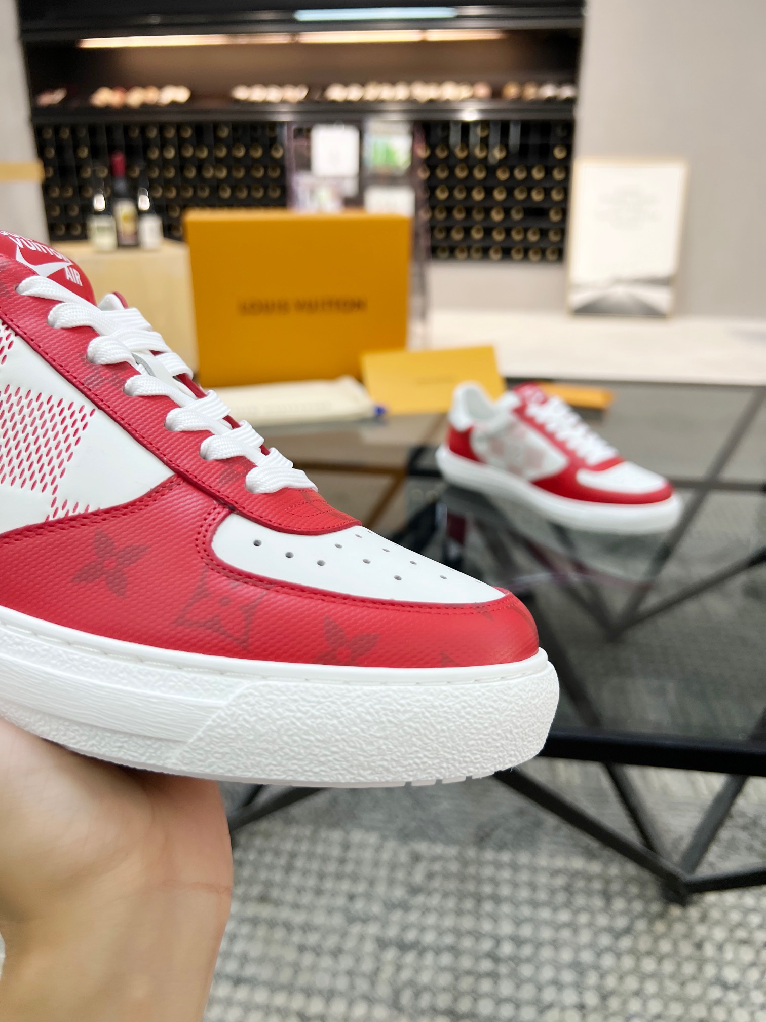 Men L*ouis V*uitton Top Sneaker