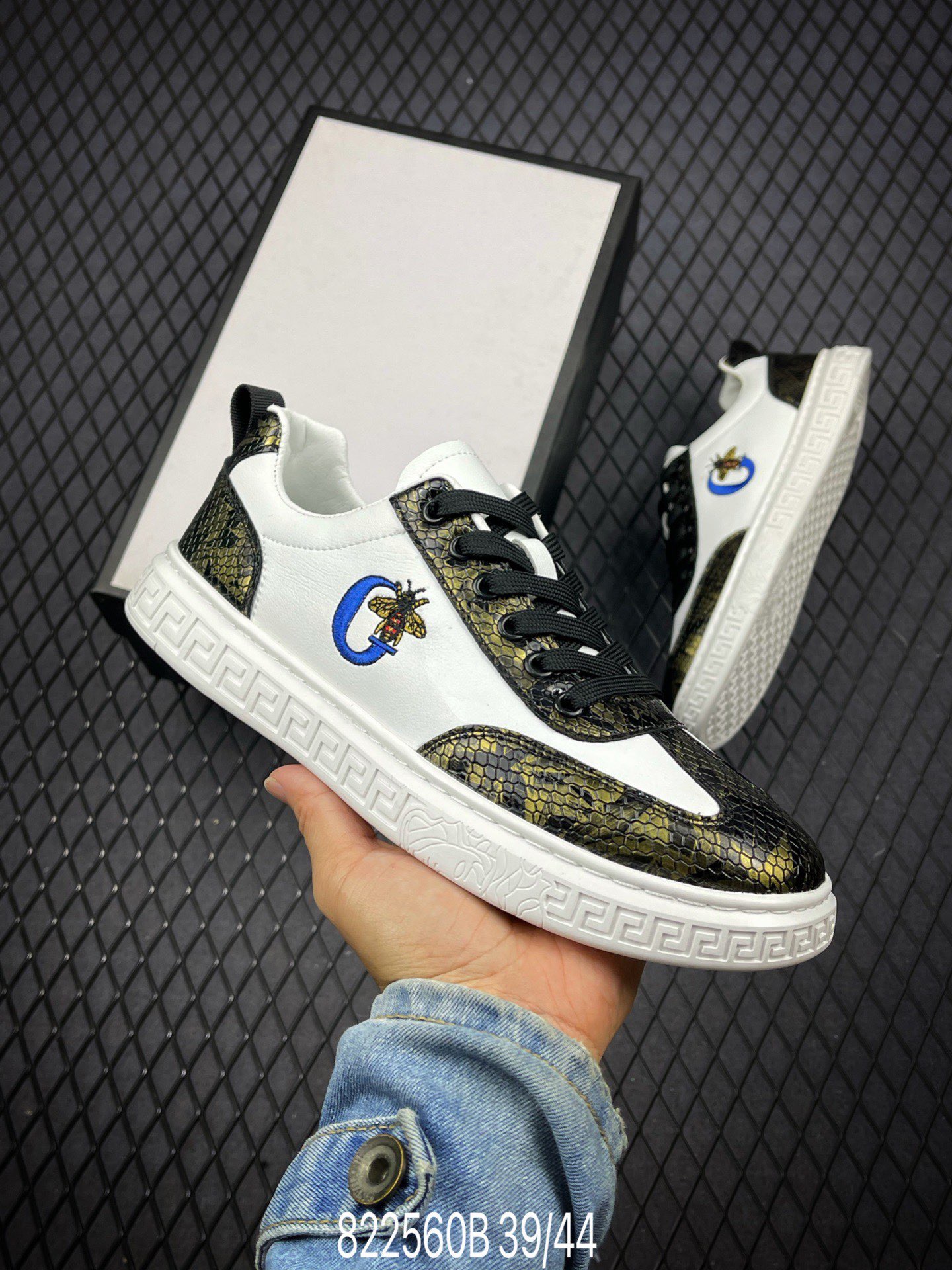 Men G*ucci Top Sneaker