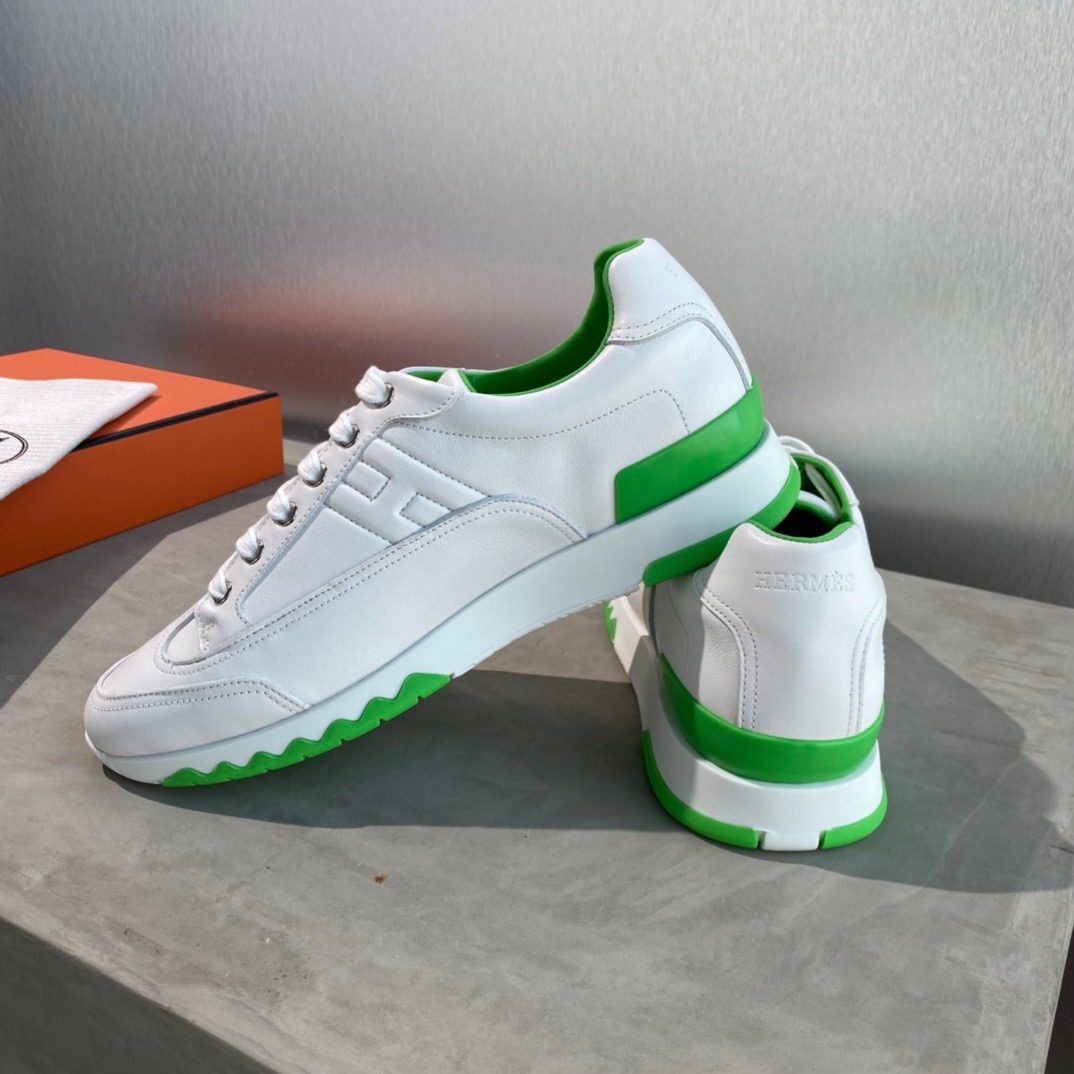 Men H*ermes Top Sneaker