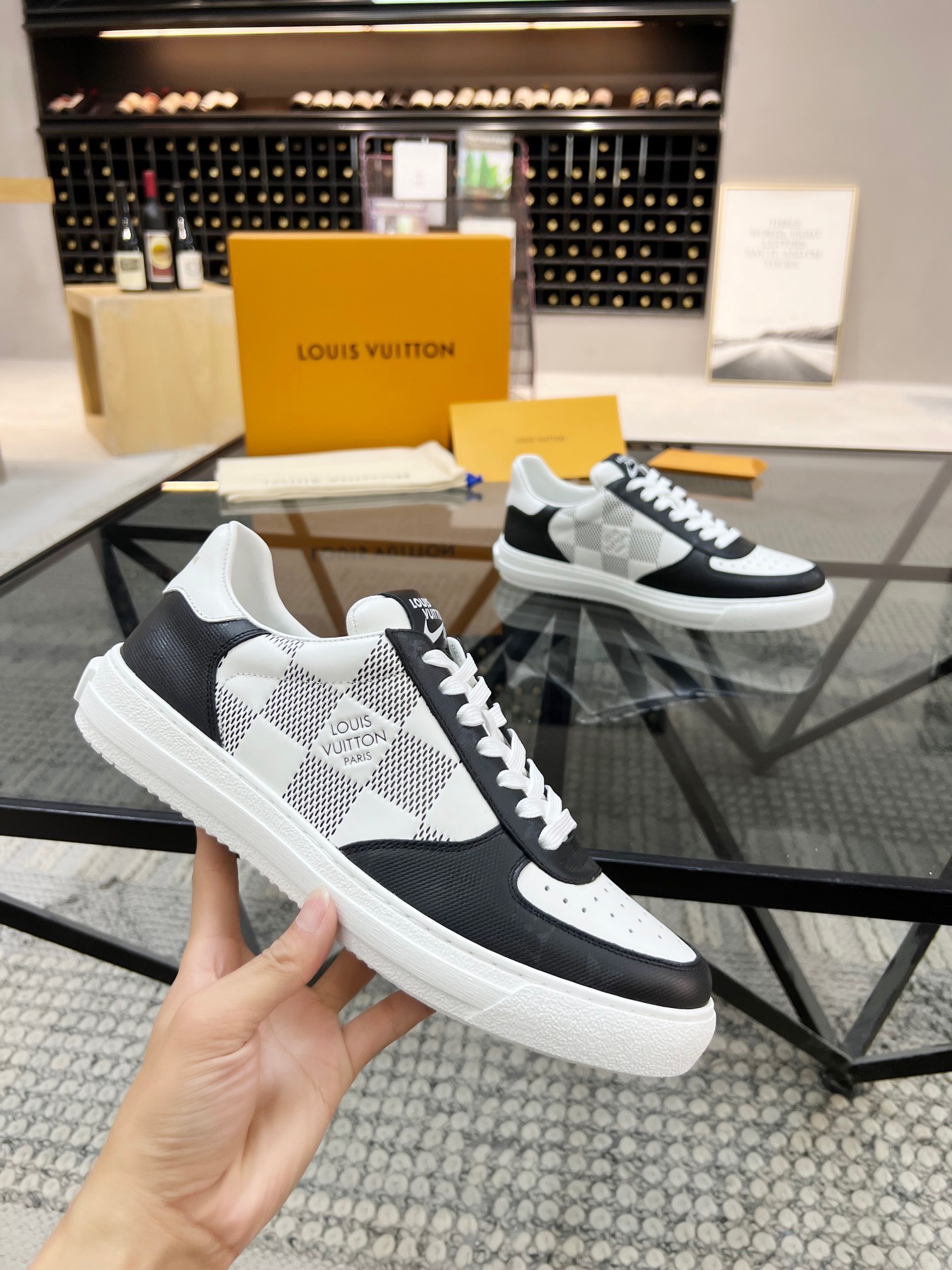 Men L*ouis V*uitton Top Sneaker