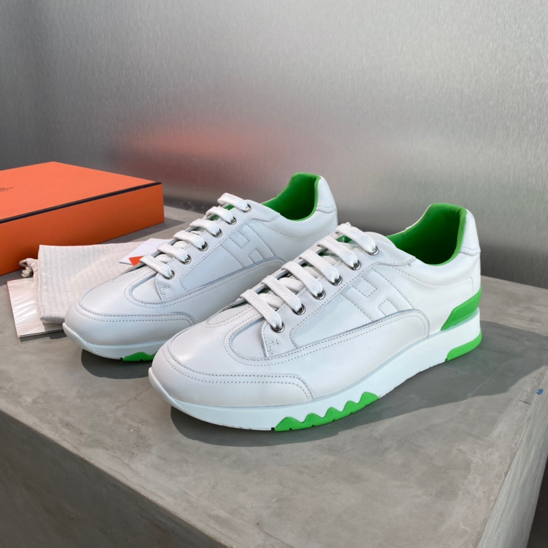 Men H*ermes Top Sneaker