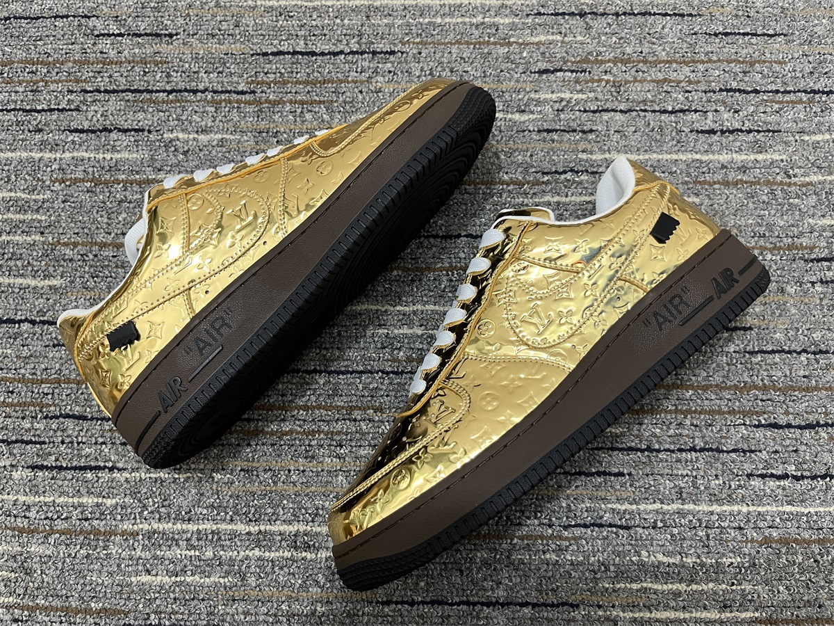 from Men L*ouis V*uitton nike air force 1 Top Sneakers