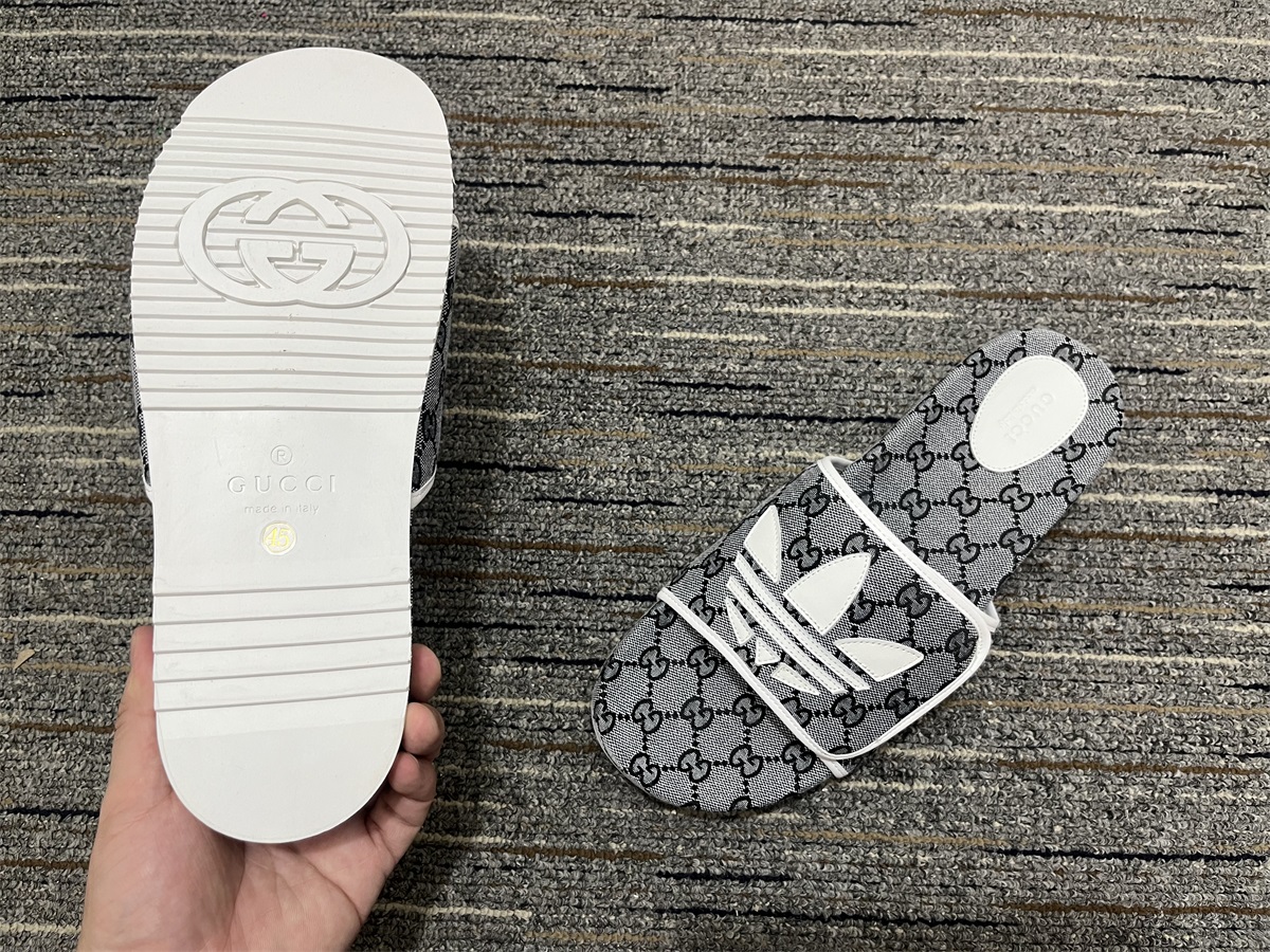 Men Women G*ucci +A*didas Top Slippers