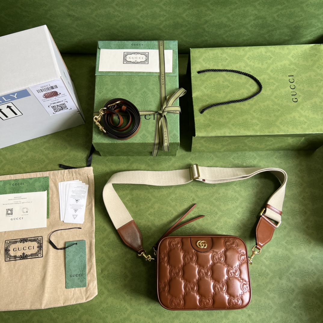 G*ucci Top Bag 21.5*17*7.5CM