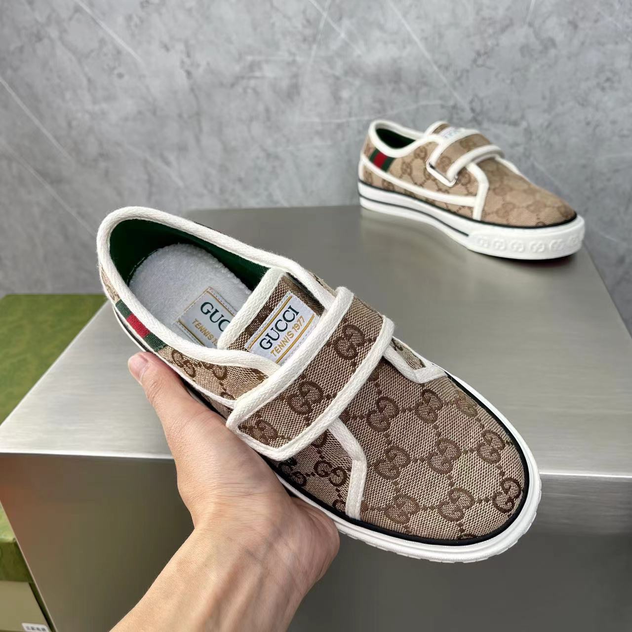 Men Women G*ucci Top Sneaker