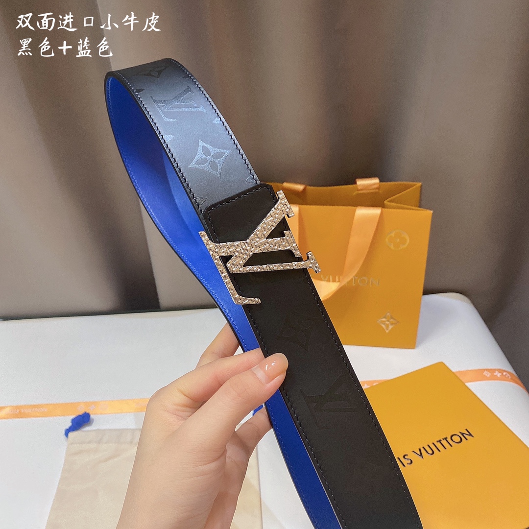 L*ouis V*uitton Belts Top Quality 40MM