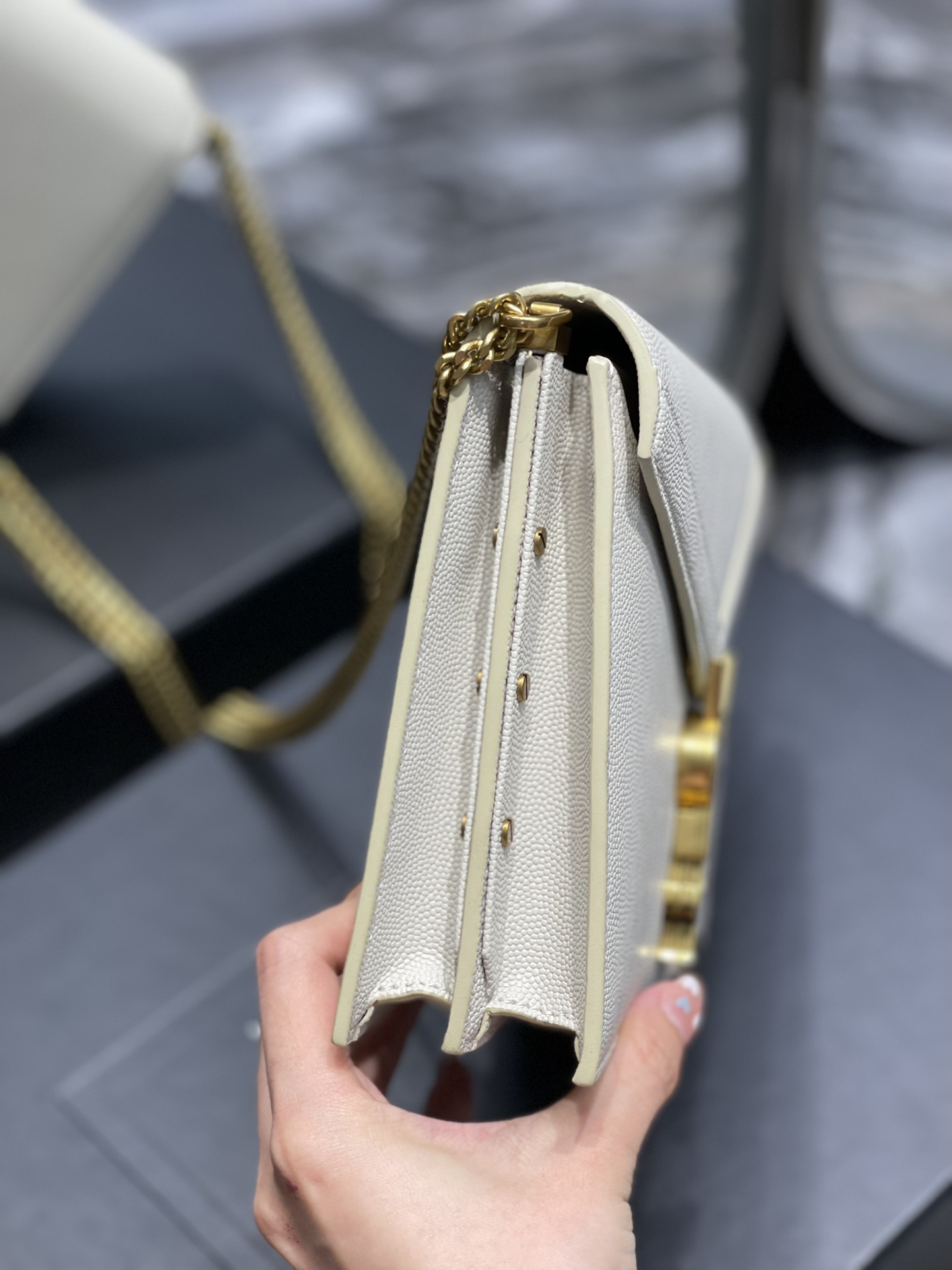 Y*SL Top Bag 22*16.5*5.5cm