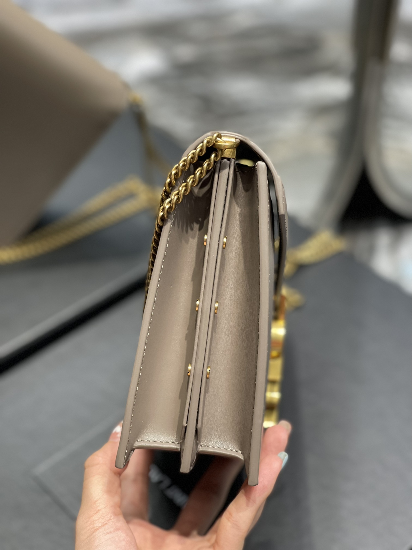 Y*SL Top Bag 22*16.5*5.5cm