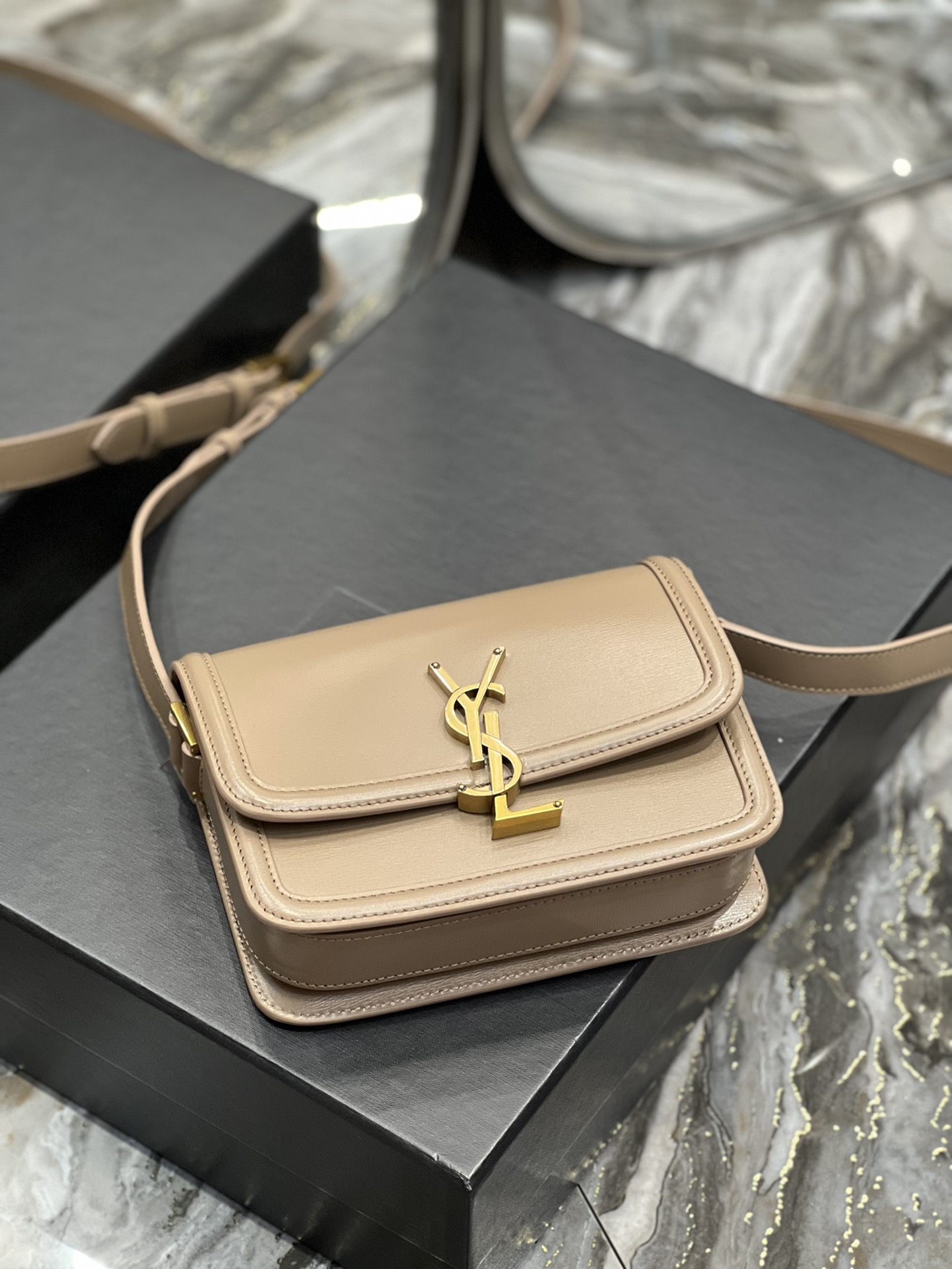 Y*SL Bag Top Quality 19*13*5CM 23*16*6CM