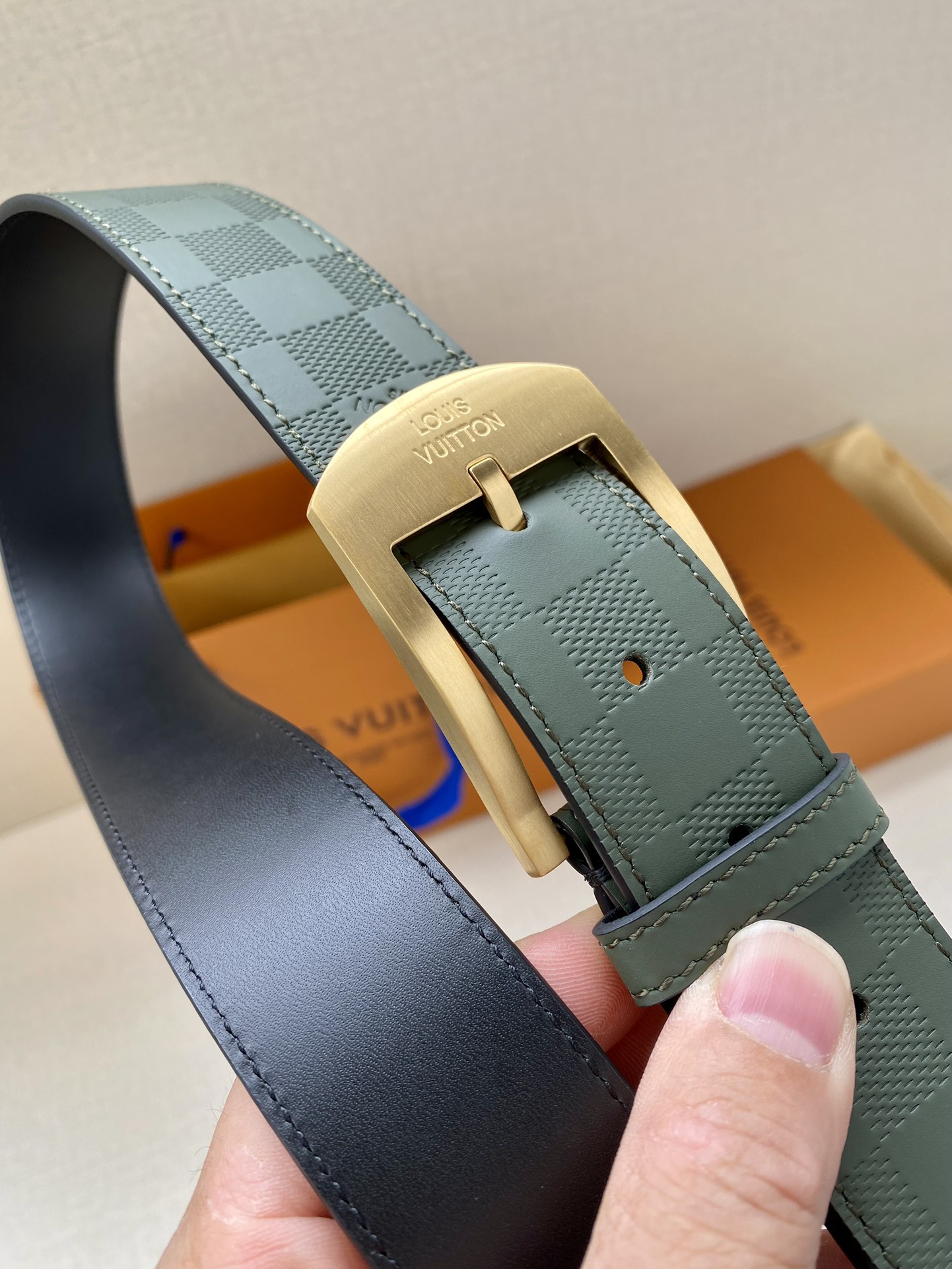 L*ouis V*uitton Belts Top Quality 34MM