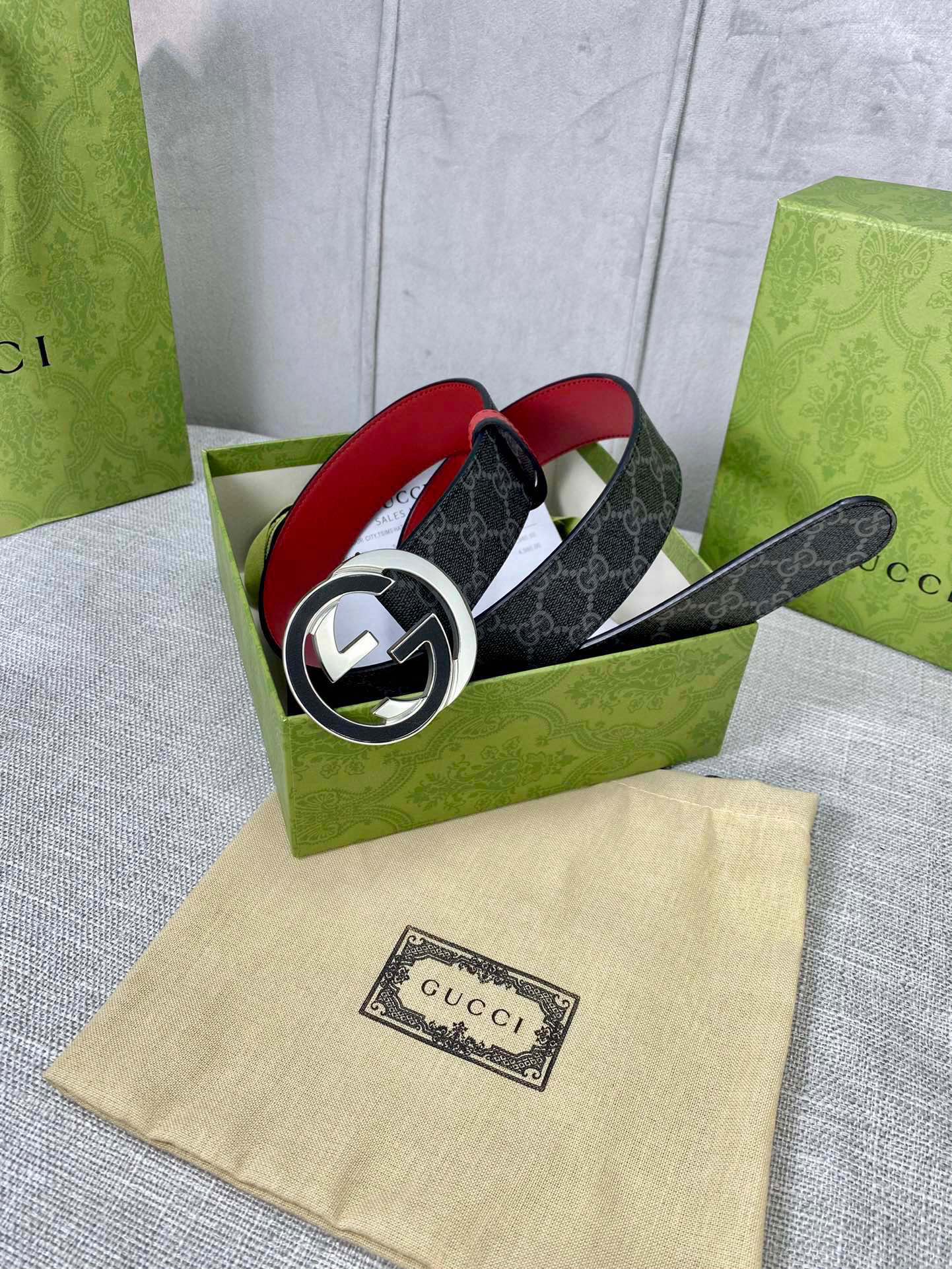 G*ucci Belts Top Quality 40MM